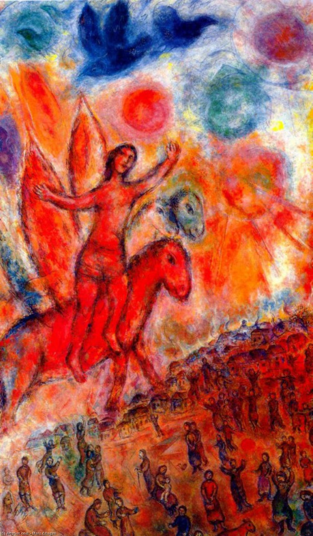 Marc Chagall - Phaeton