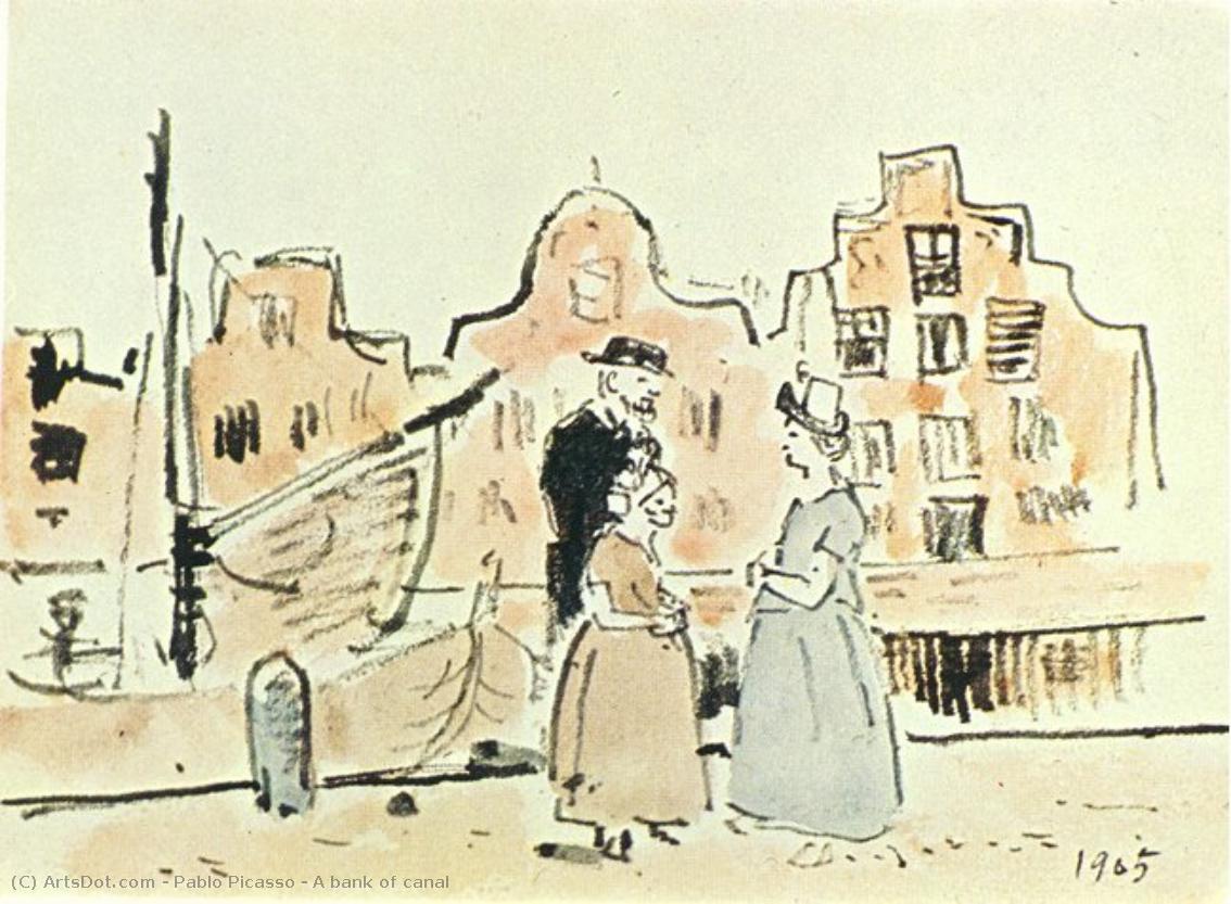 Ein Kanalufer — Pablo Picasso
