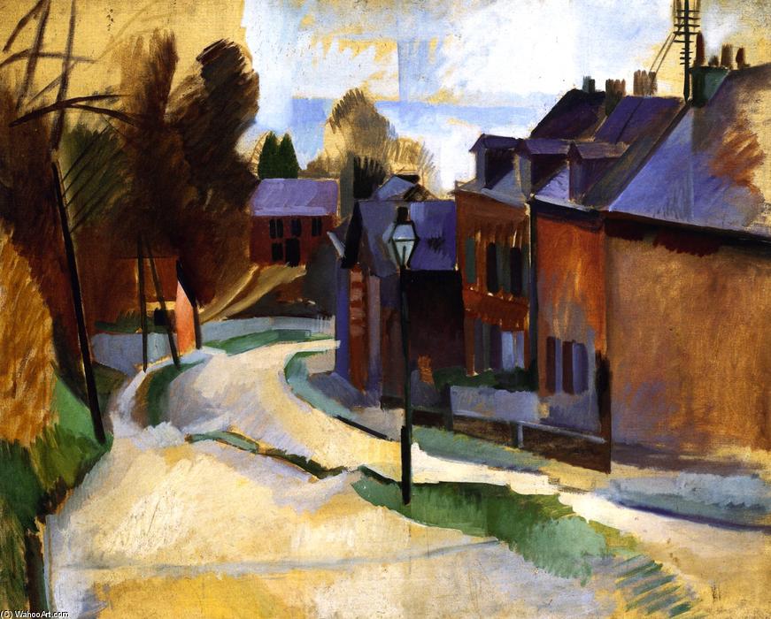 Robert Delaunay - Road in Laon