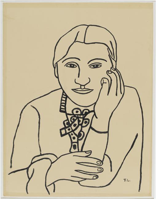Portrait De Nadia — Fernand Léger