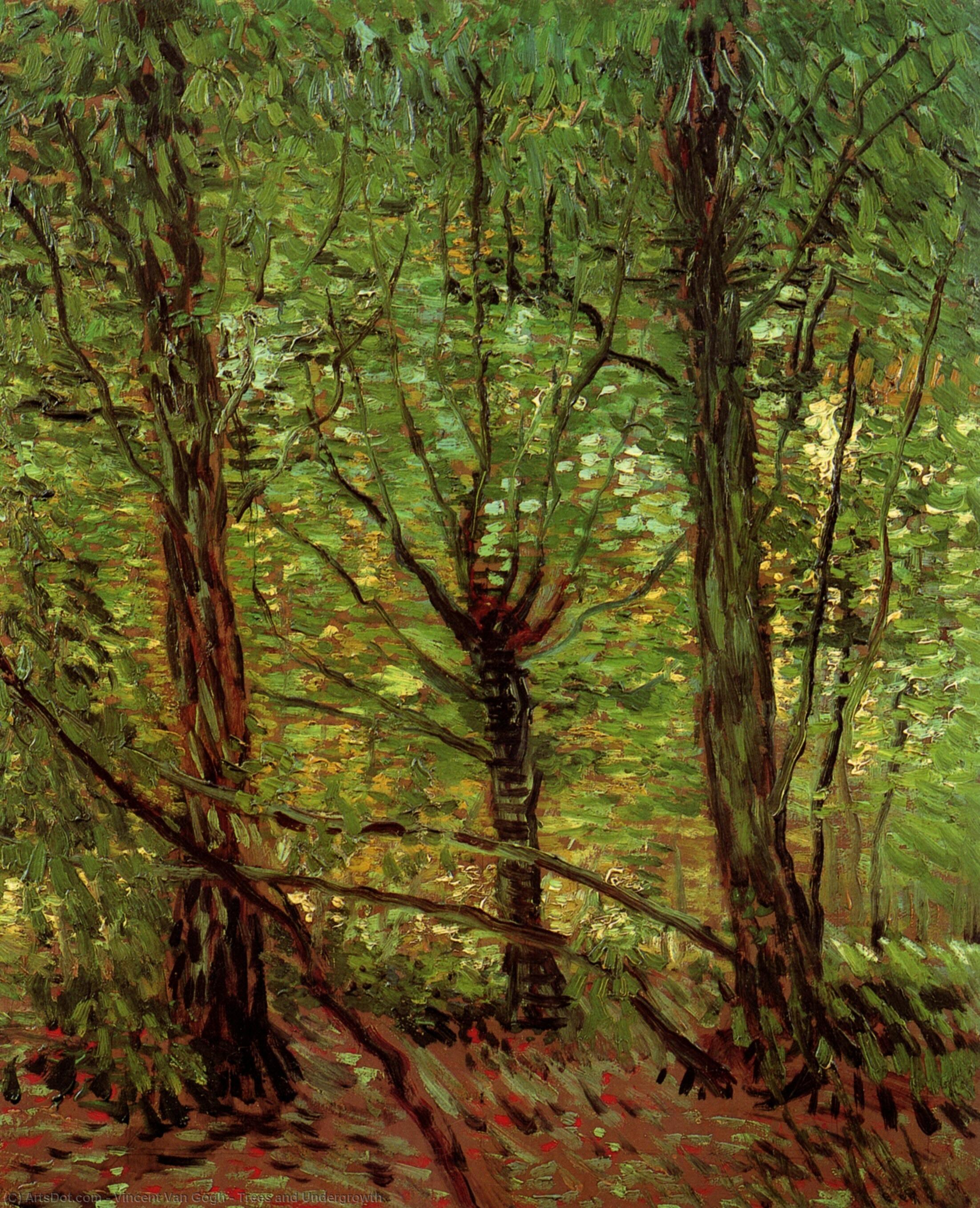 ვინსენტ ვან გოგი - Trees and Undergrowth