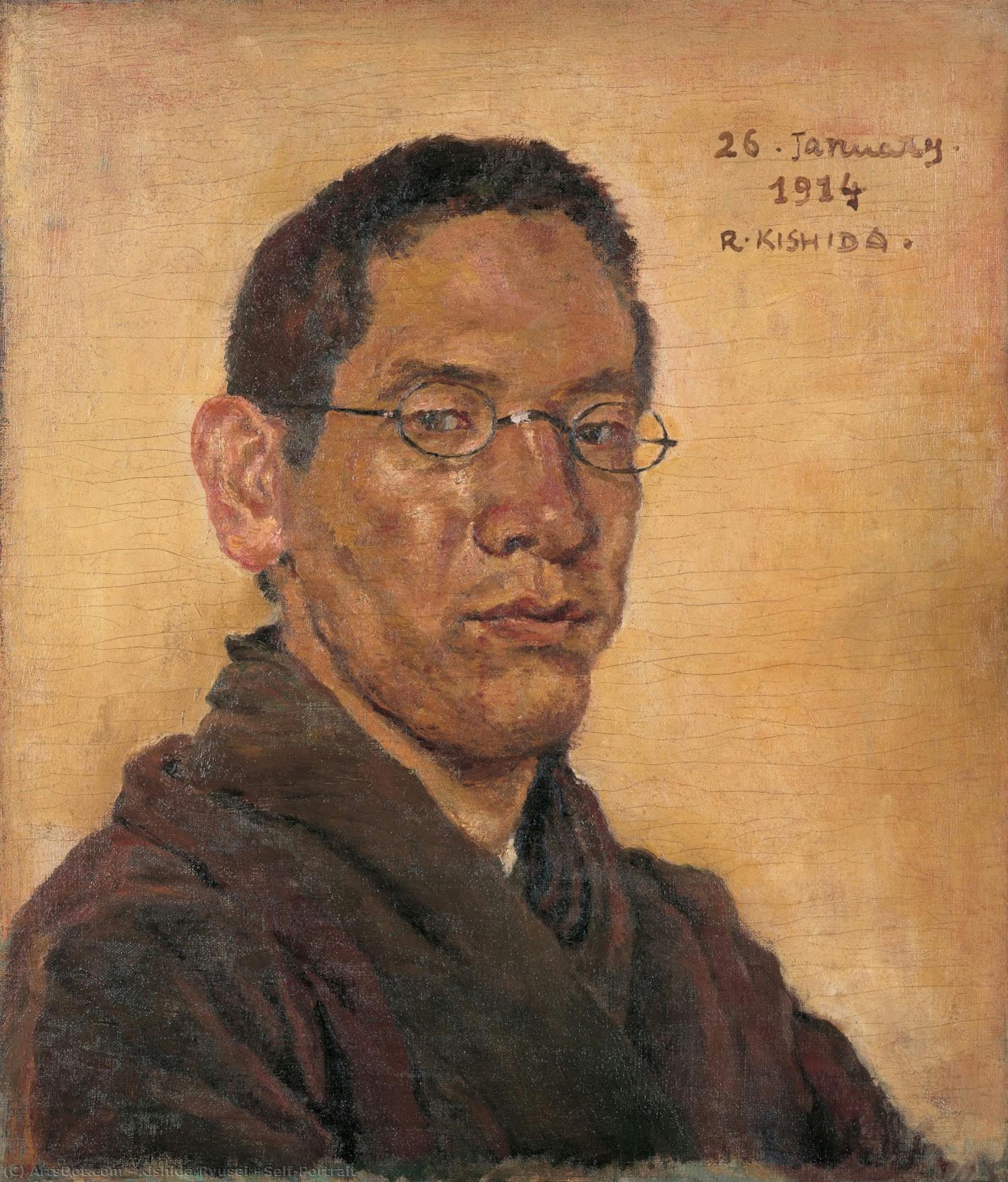 Self-portrait — Kishida Ryusei