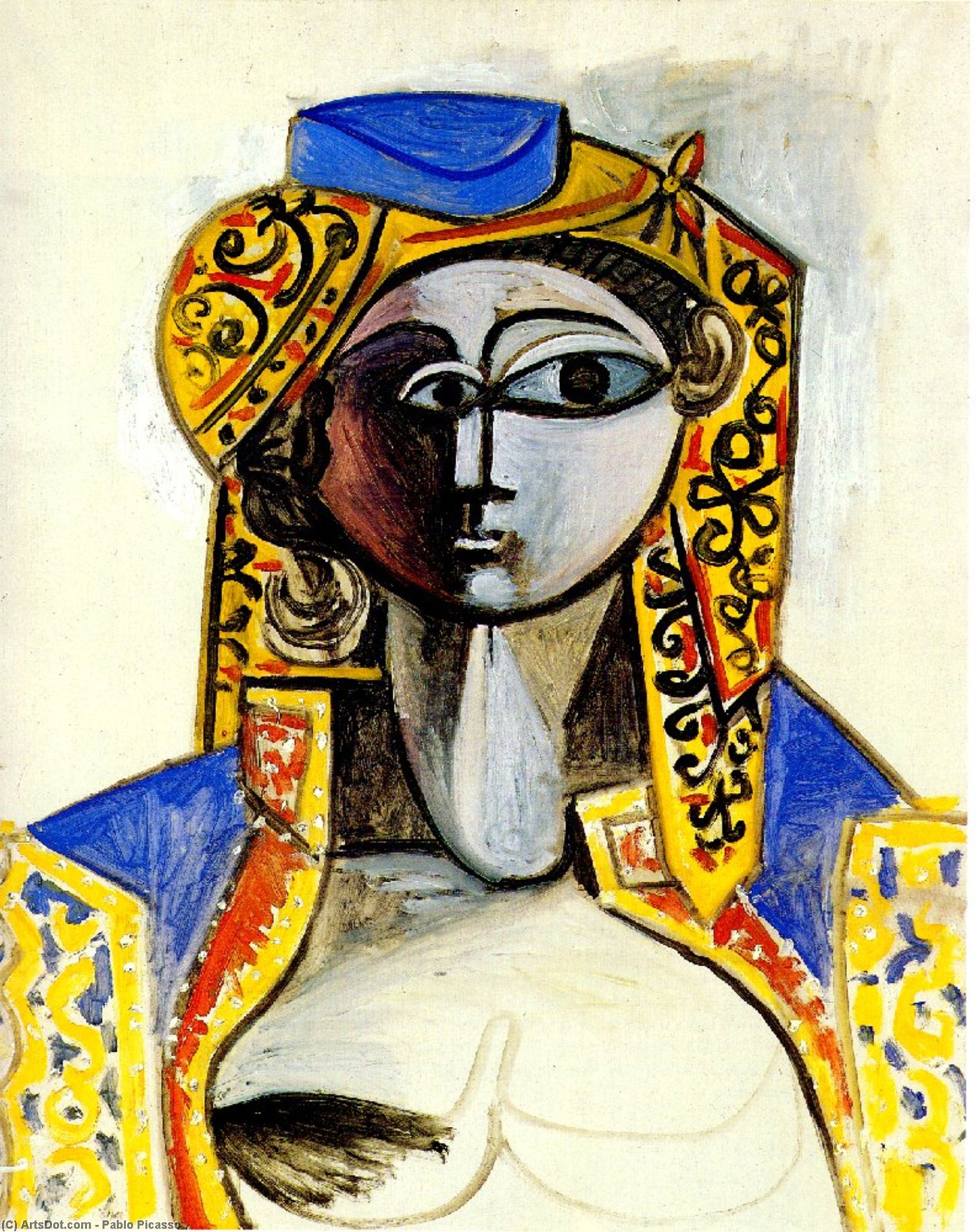 Pablo Picasso - Jacqueline w stroju tureckim