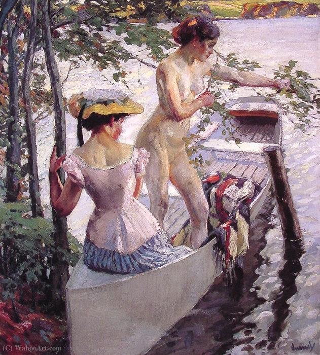 The Bathing Place — Edward Cucuel