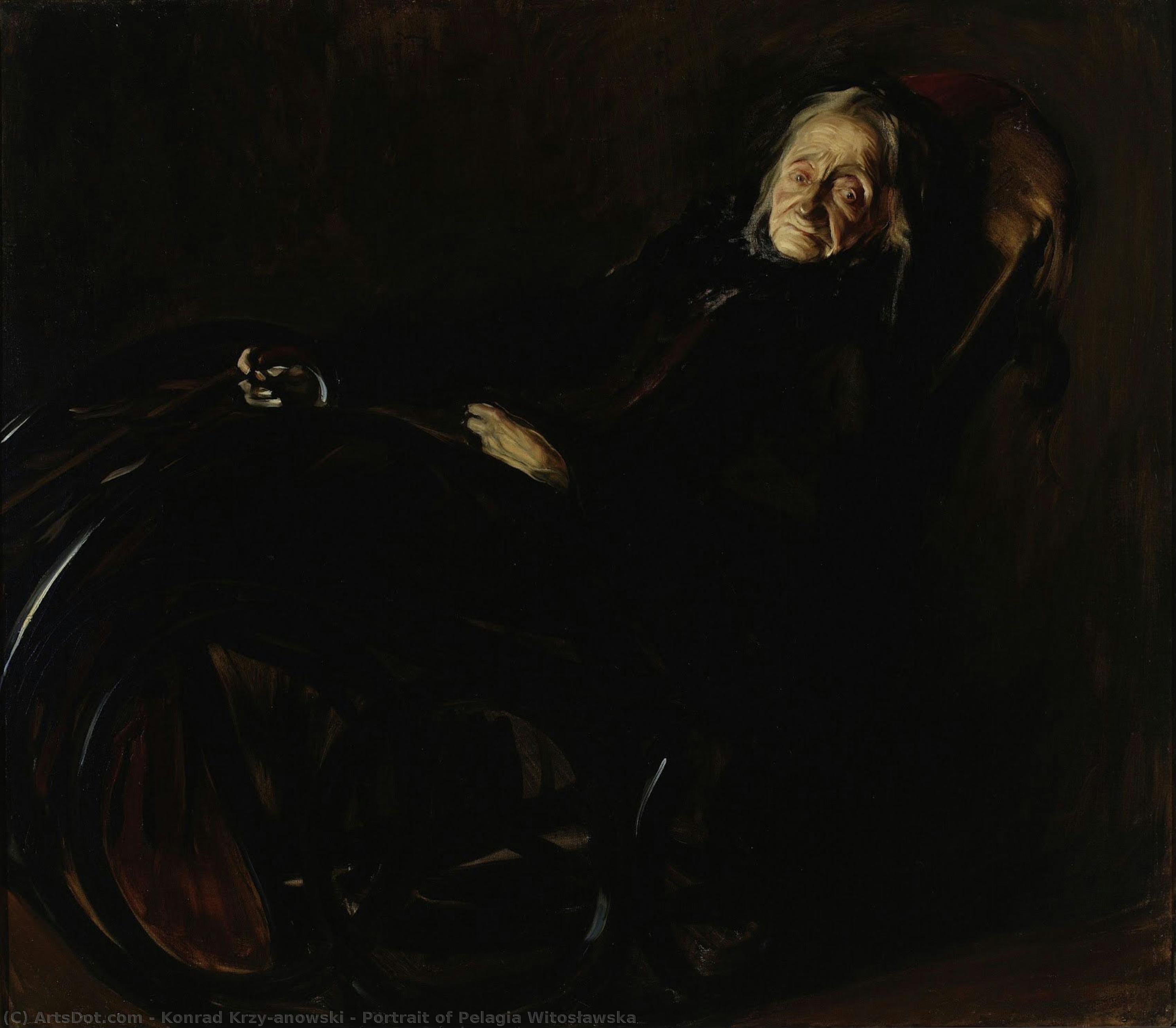 Portrett Av Pelagia Witosławska — Konrad Krzyżanowski