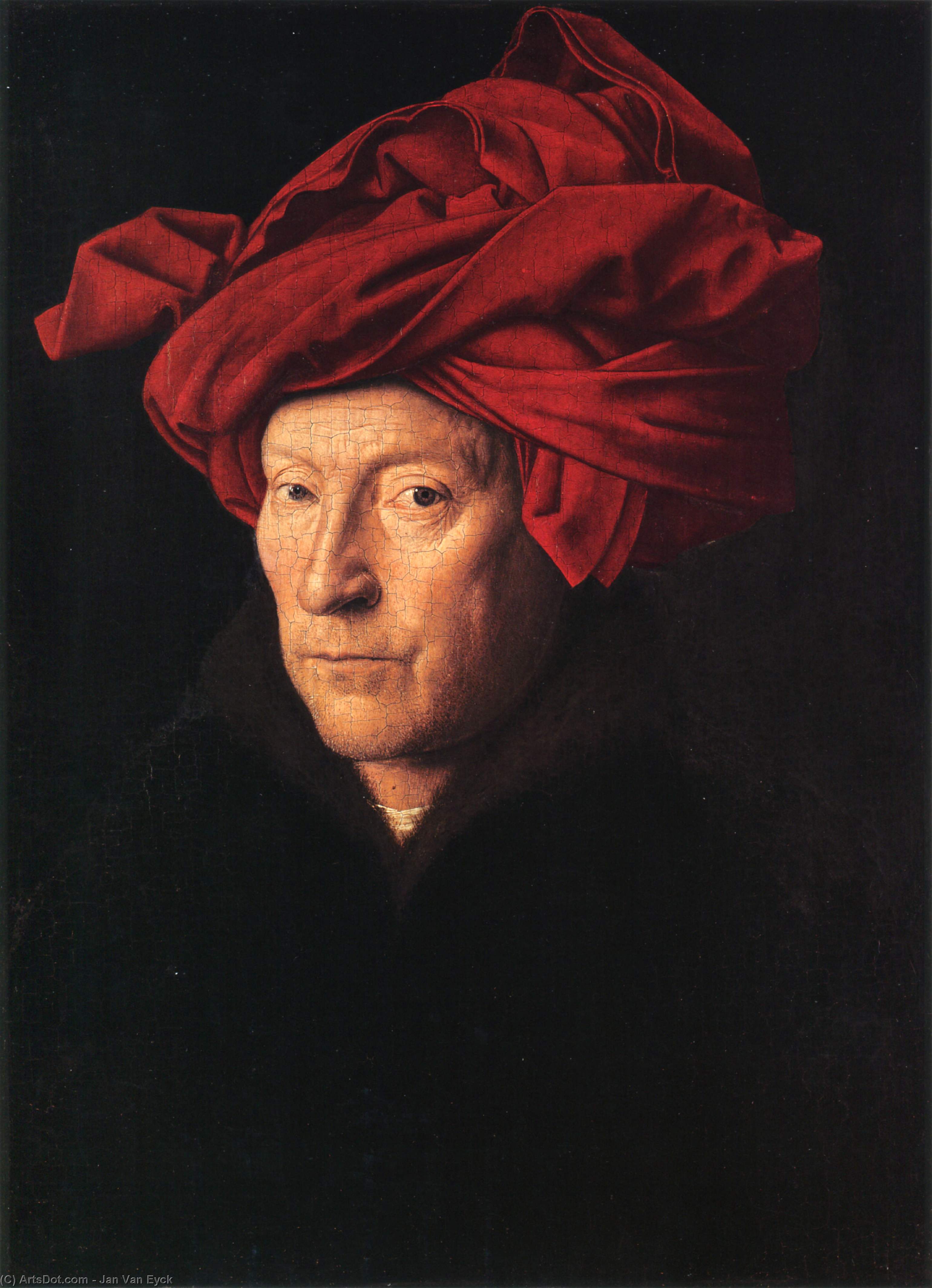 Jan van Eyck - A Man in a Turban