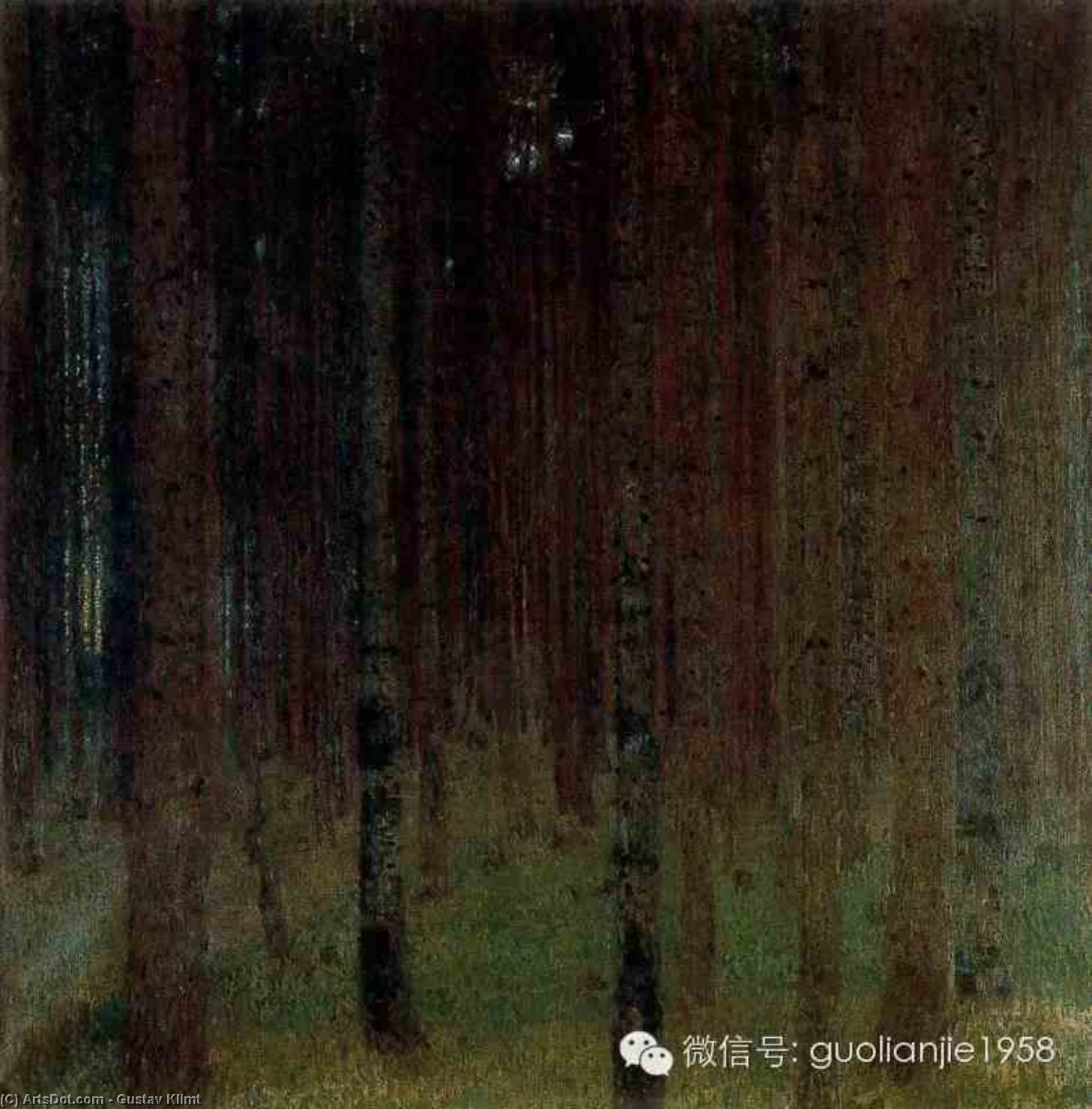 Untitled (6189) — Gustav Klimt