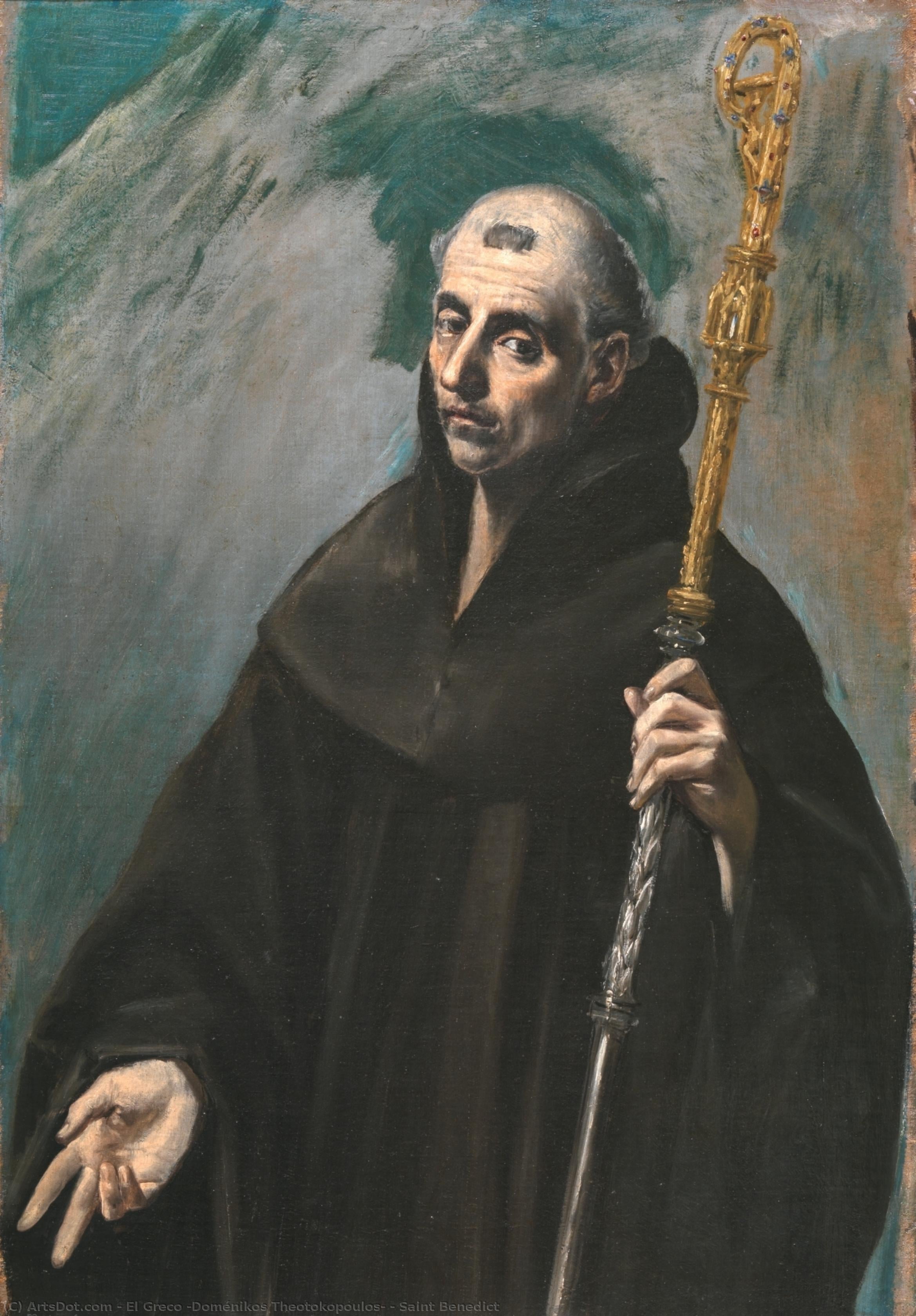 Saint Benedict — El Greko