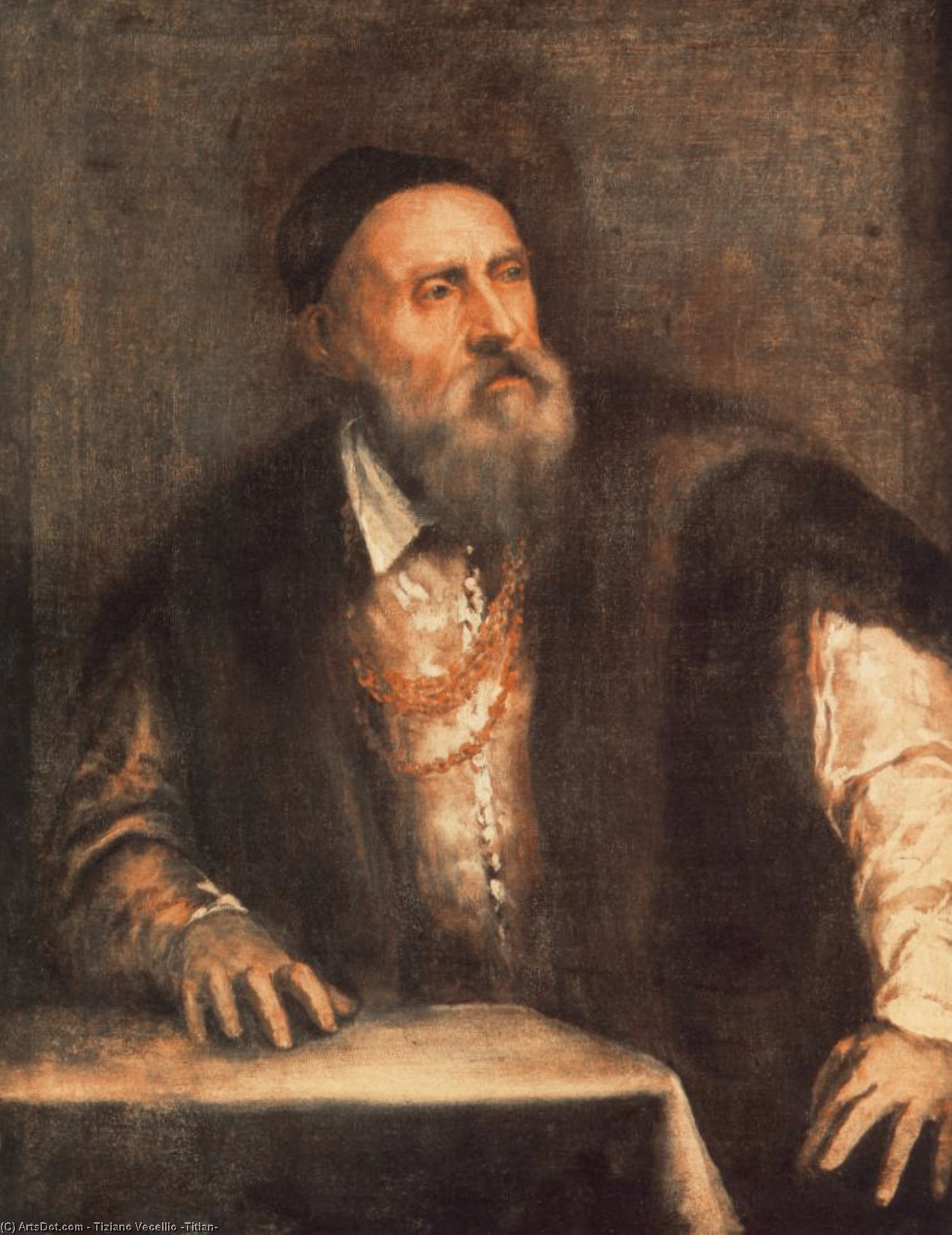 Autoritratto — Tiziano Vecellio