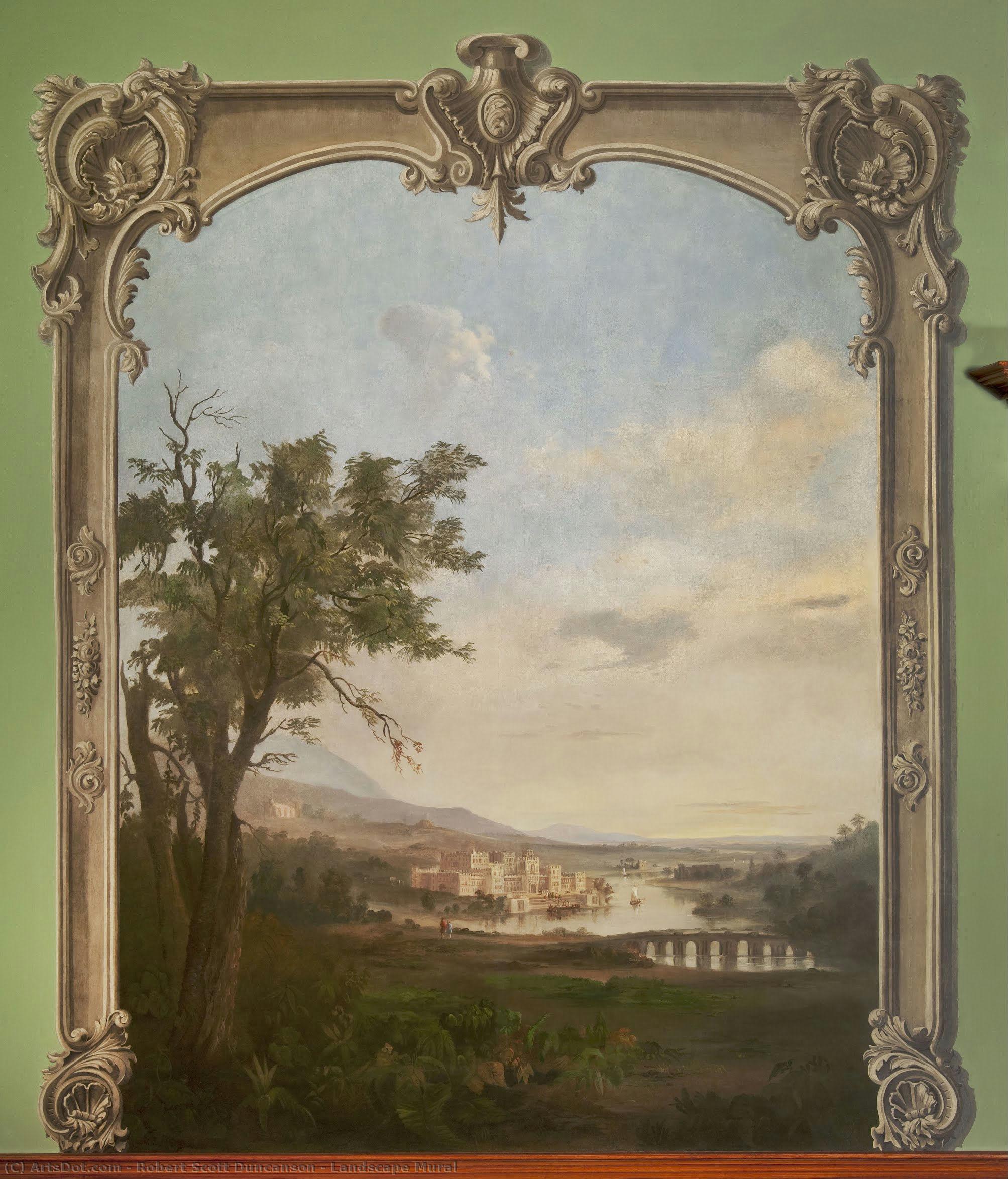 Landscape Mural — Robert Seldon Duncanson