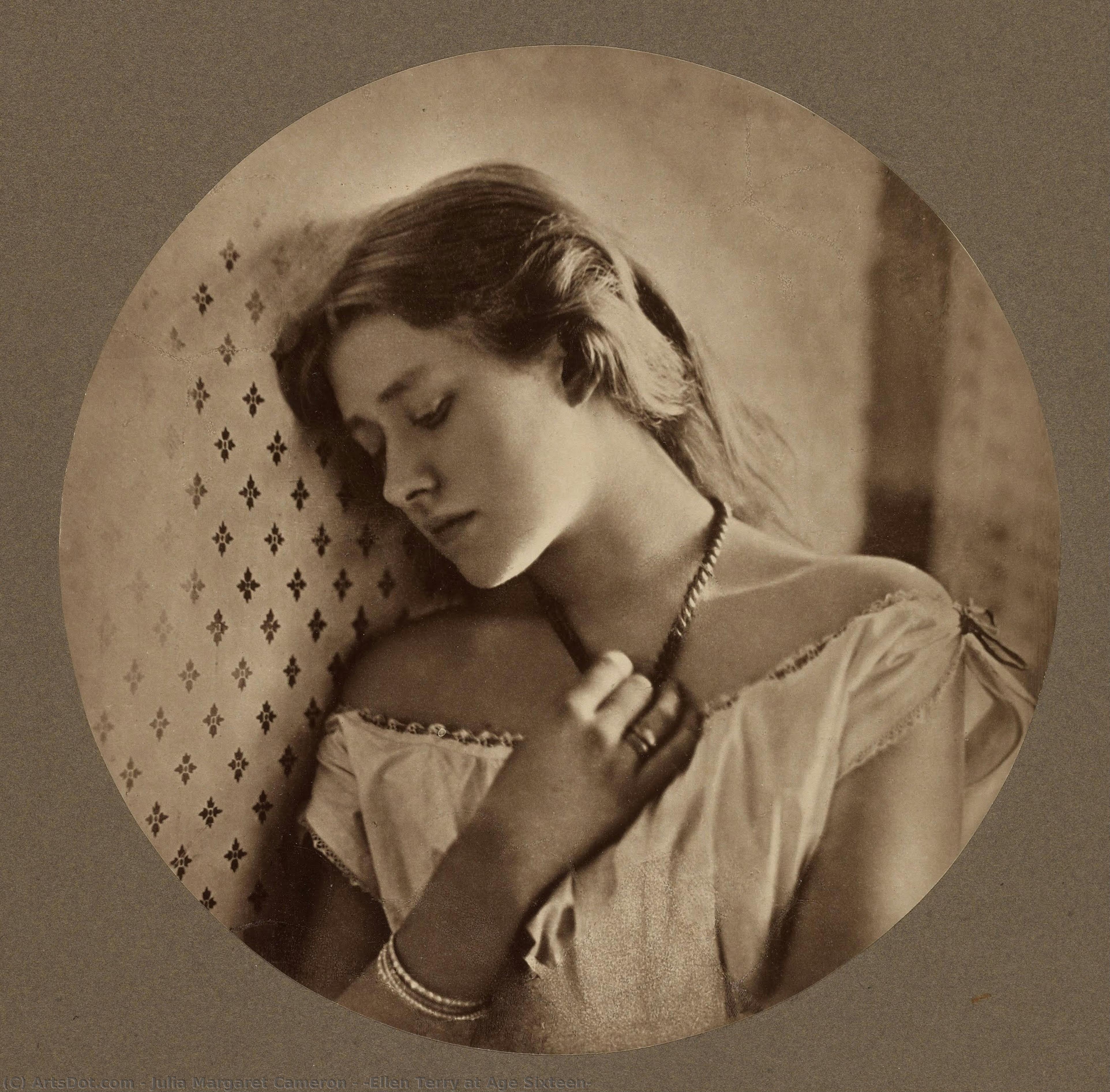 [ellen Terry At Age Sixteen] — Julia Margaret Cameron