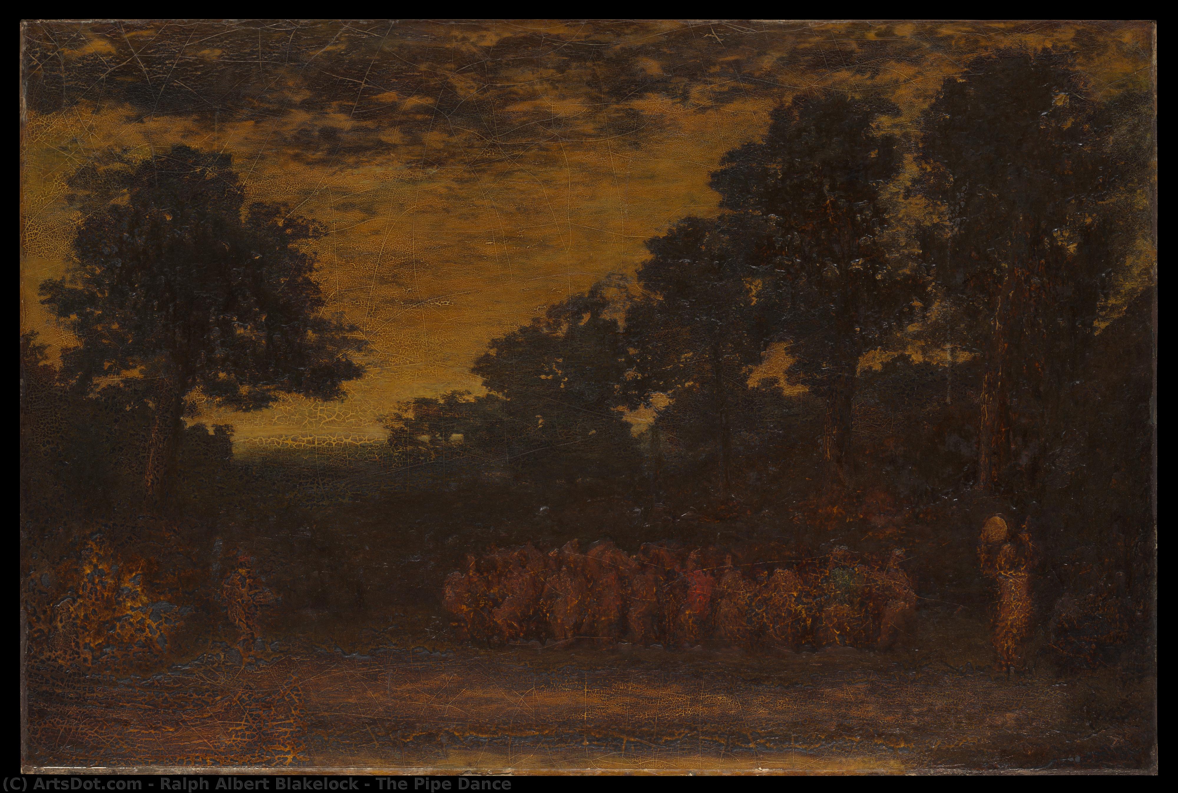 The Pipe Dance — Ralph Albert Blakelock
