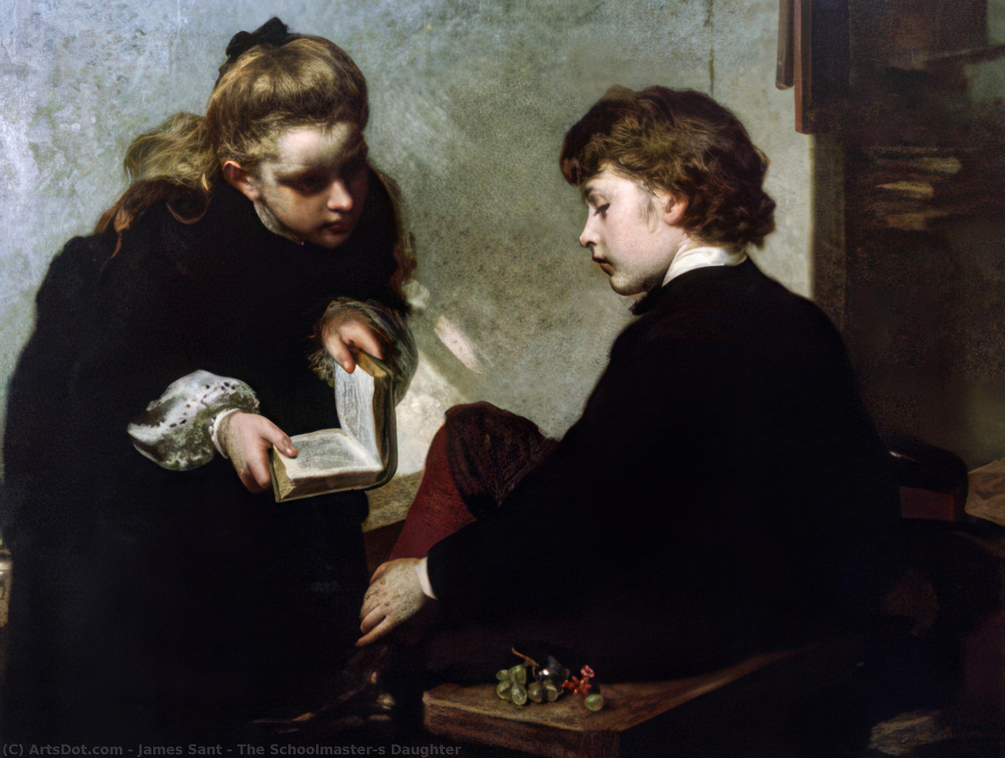 James Sant - The Schoolmaster's Daughter