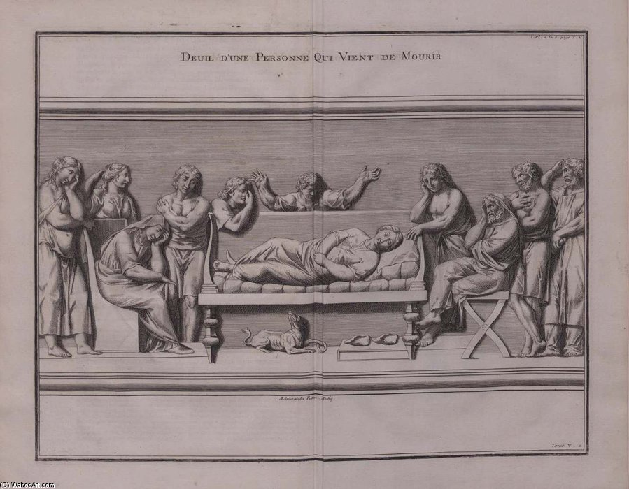 Mourning — Bernard De Montfaucon