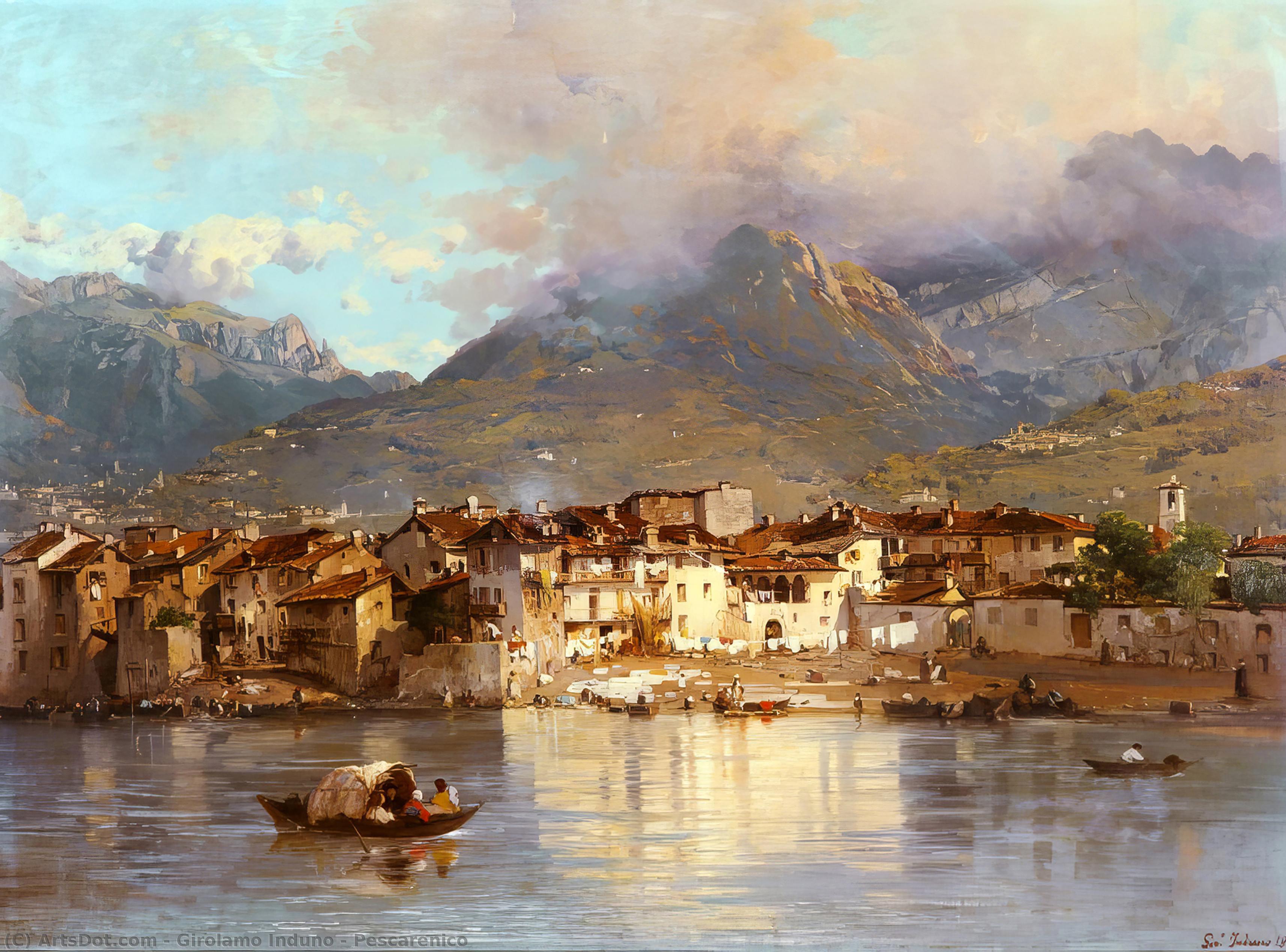 Pescarenico — Girolamo Induno