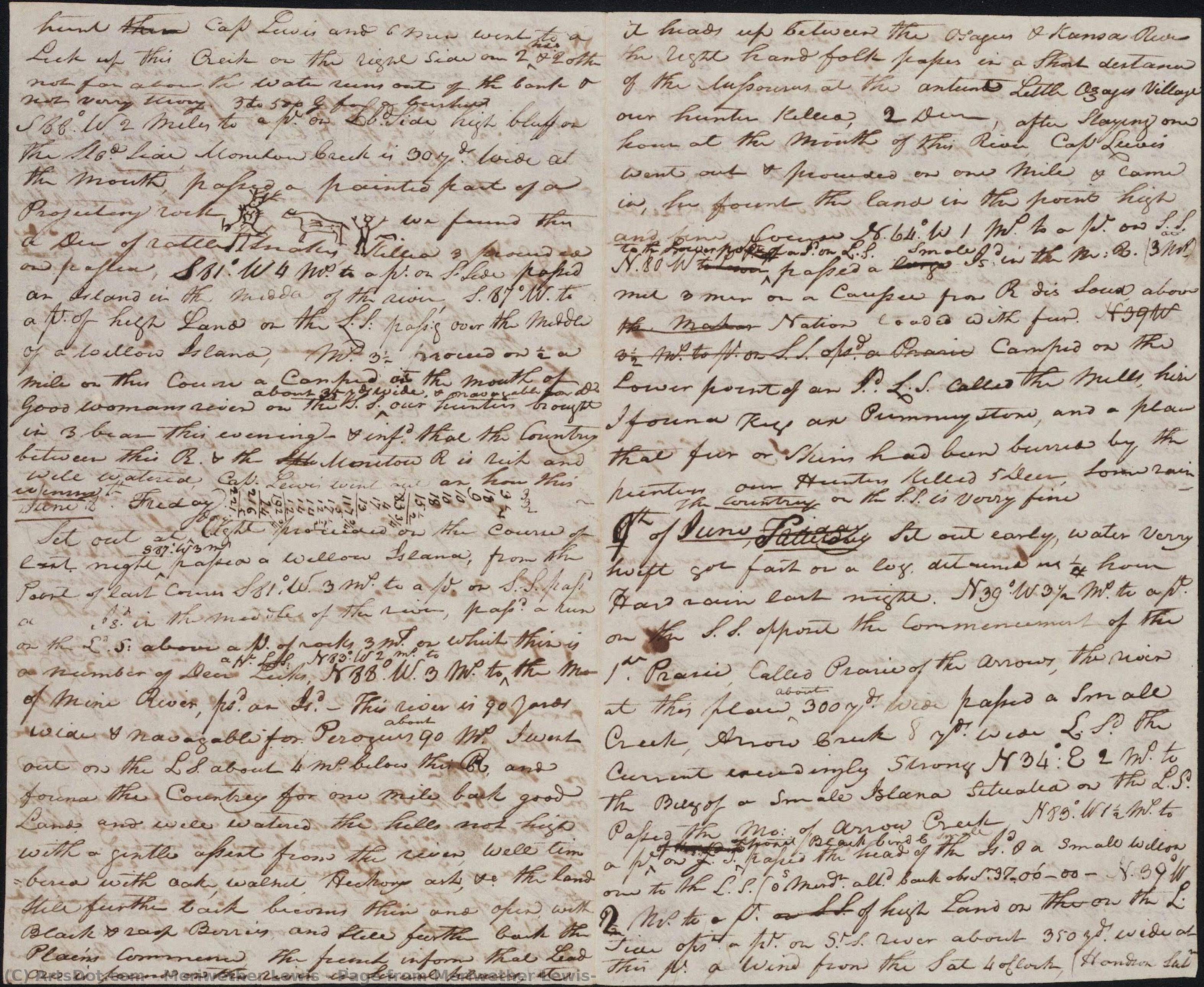 meriwether lewis - Page from Meriwether Lewis