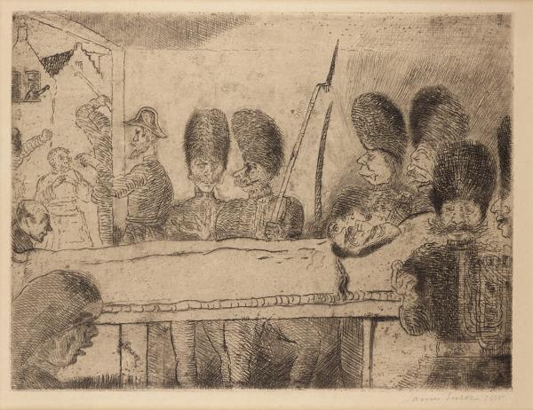 James Ensor - Les Gendarmes
