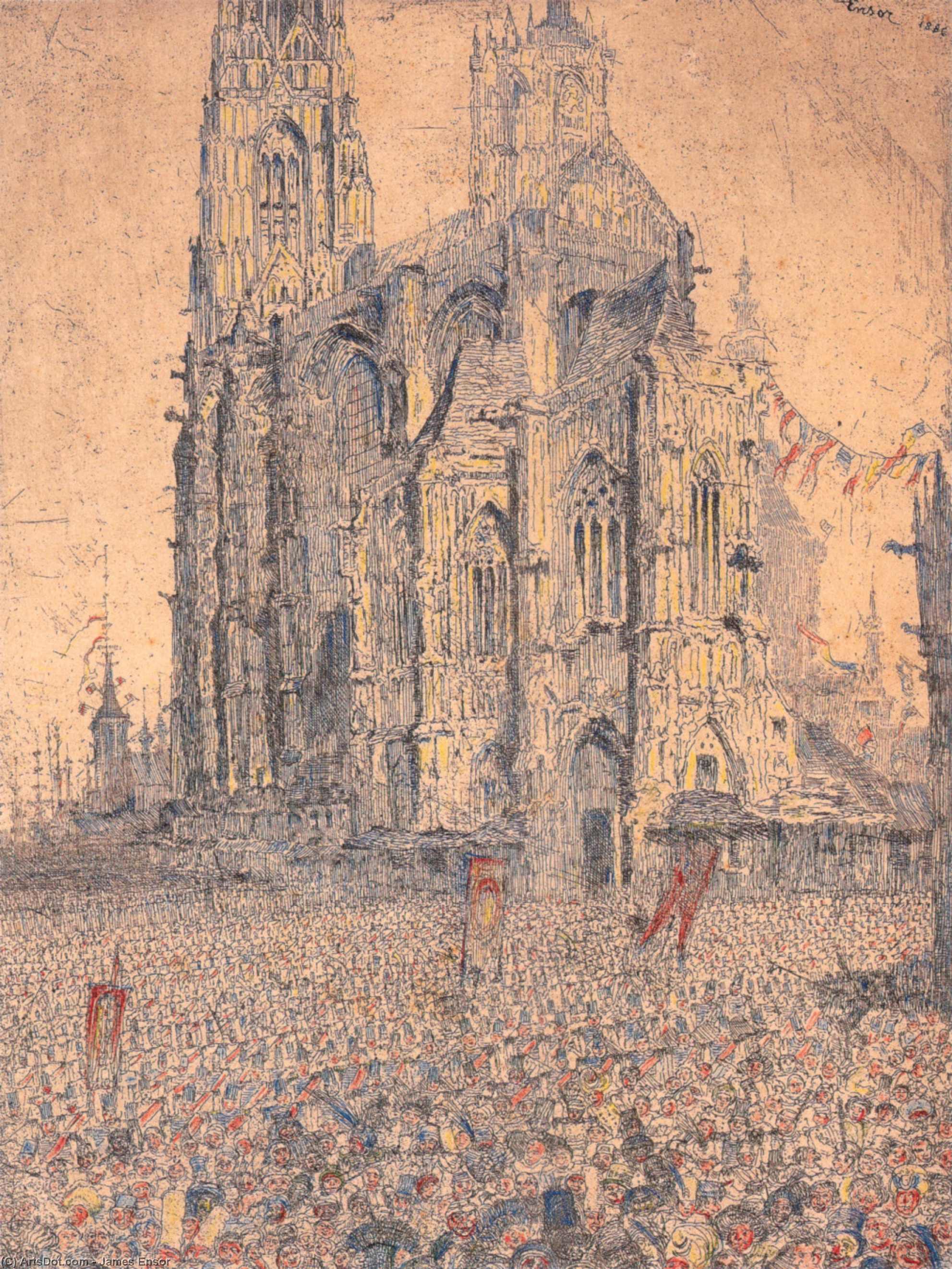 La Cattedrale — James Ensor