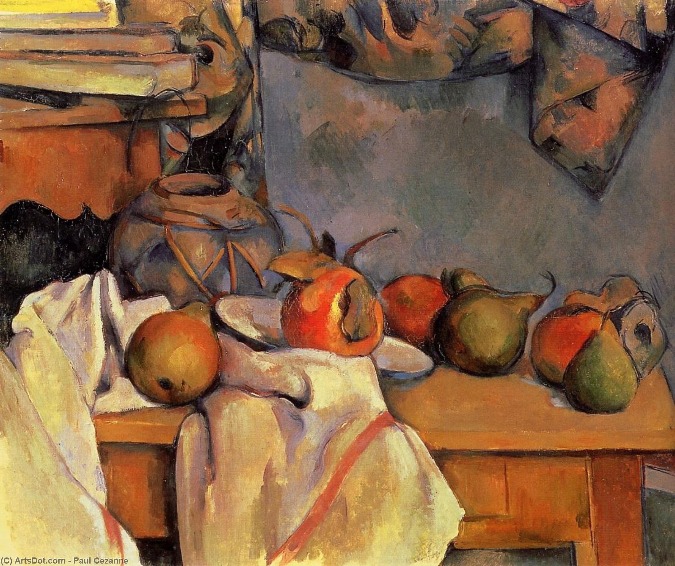 „still Life With Pomegranate And Pears” — Paul Cézanne
