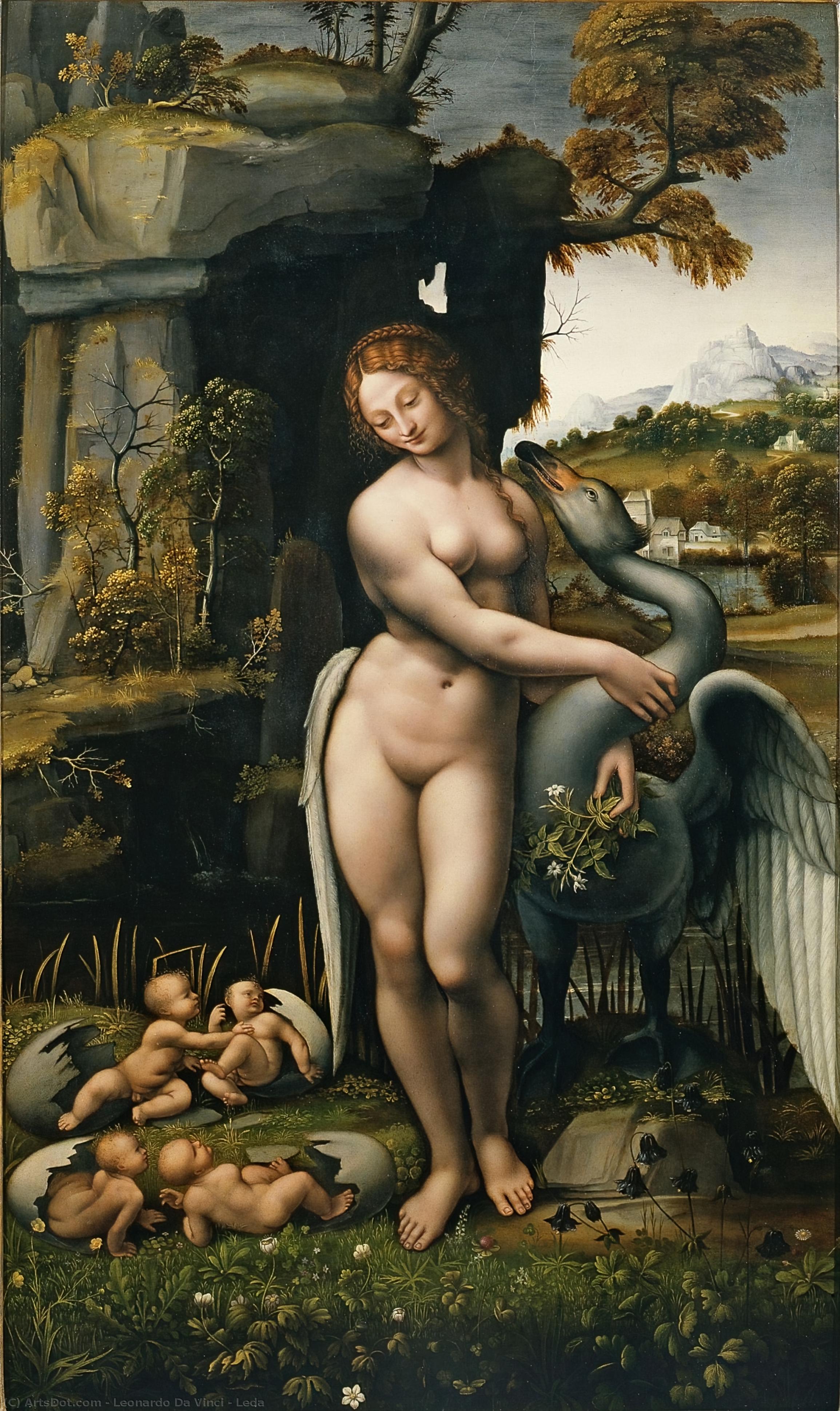 Leonardo da Vinci - Leda