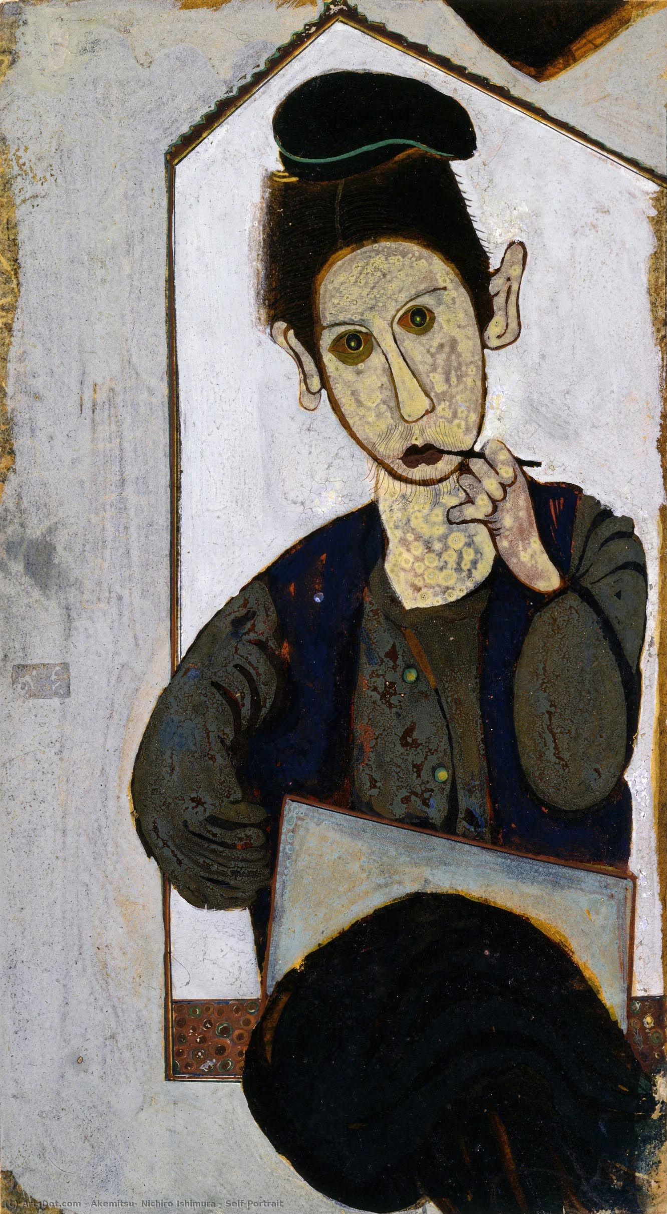 Self-portrait — Akemitsu, Nichiro Ishimura