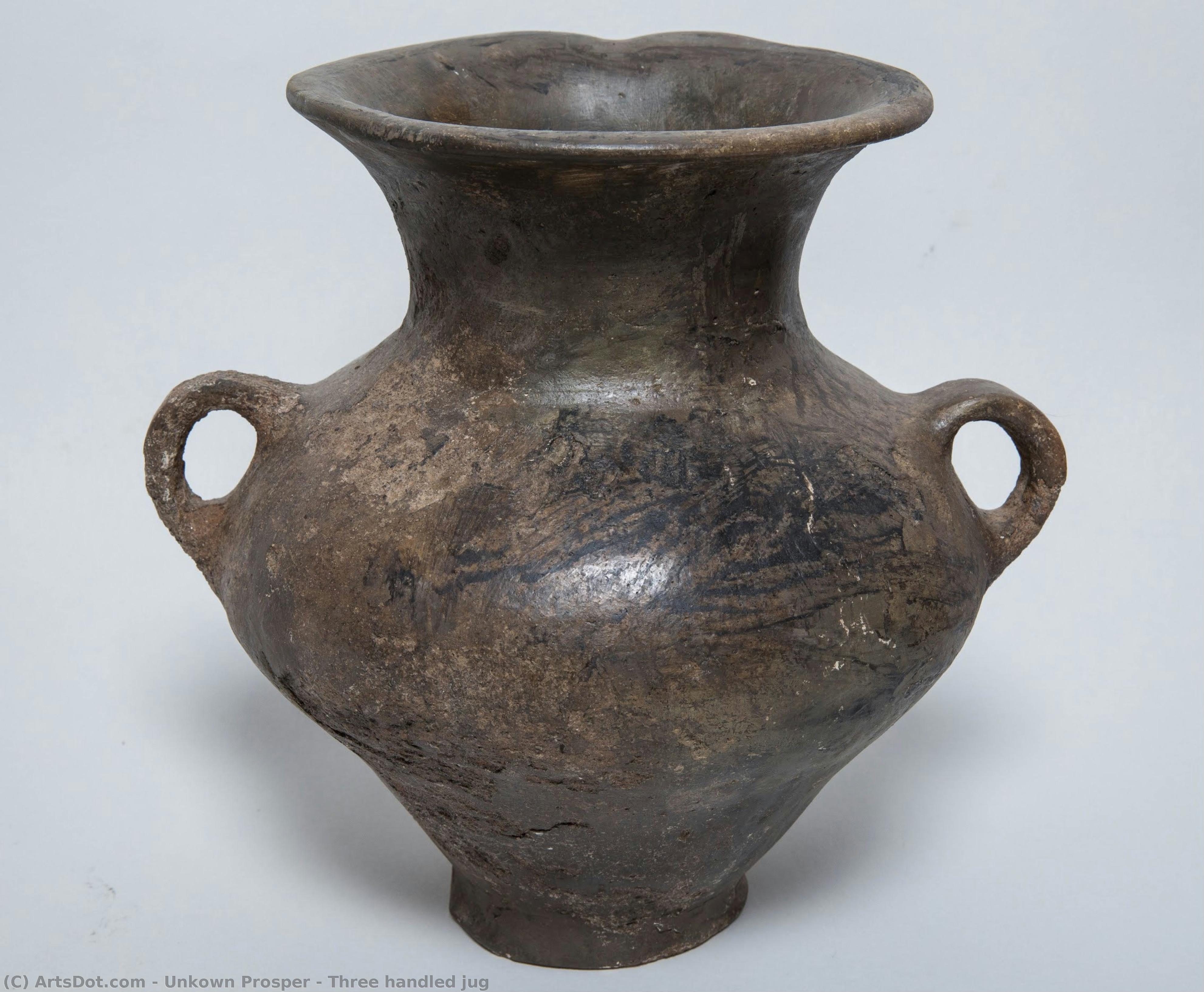 Three Handled Jug — Unkown Prosper