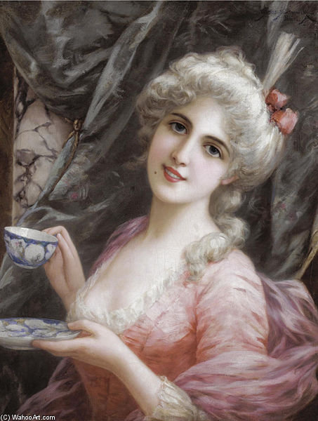 Tea-time — Emile Eisman Semenovsky