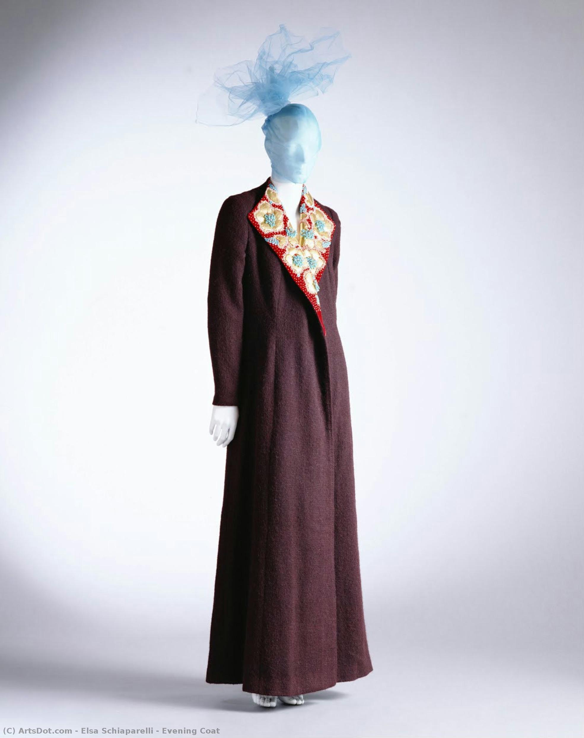 Evening Coat — Elsa Schiaparelli
