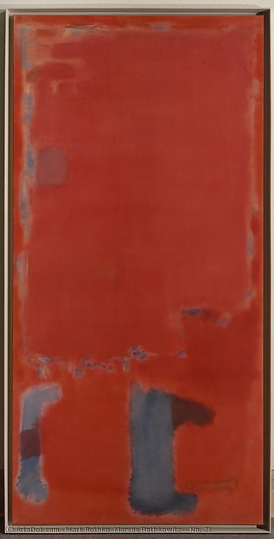 Mark Rothko - Número 21