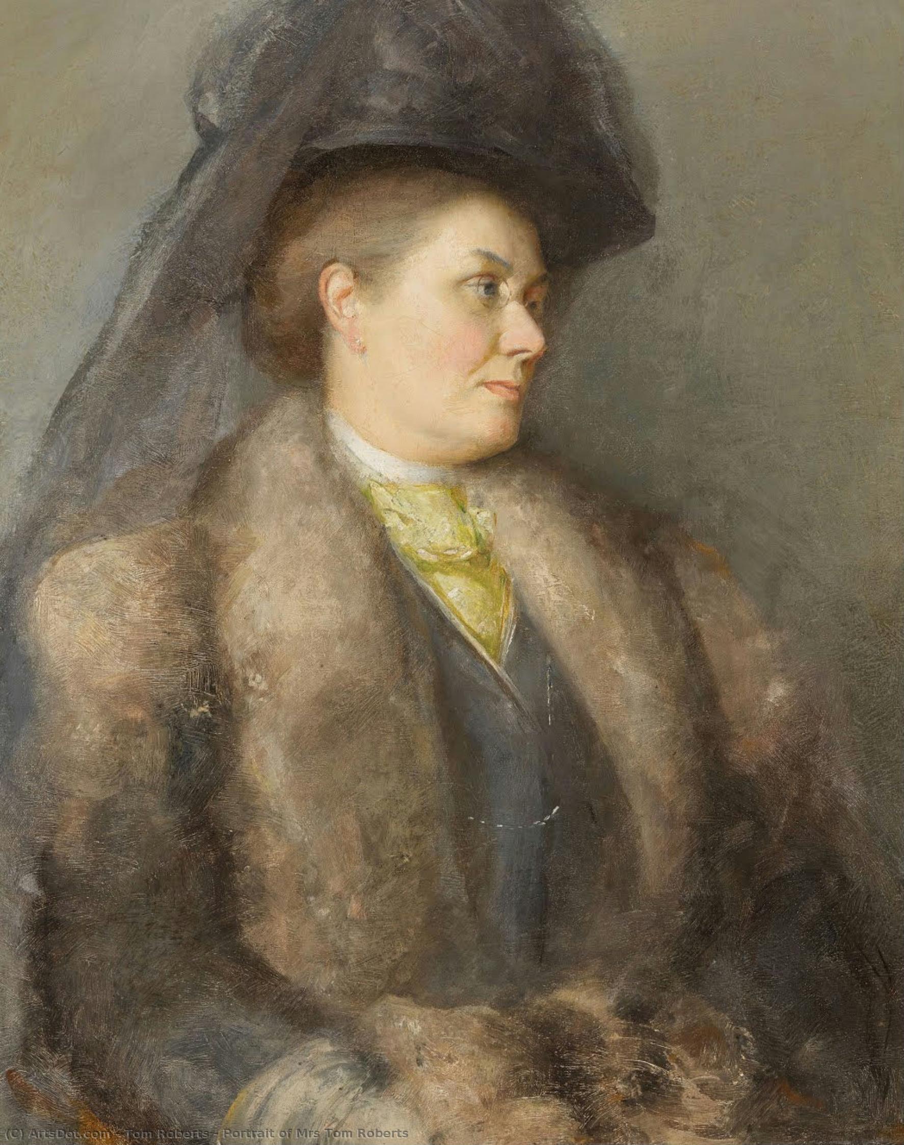 Porträt Von Frau Tom Roberts — Tom Roberts
