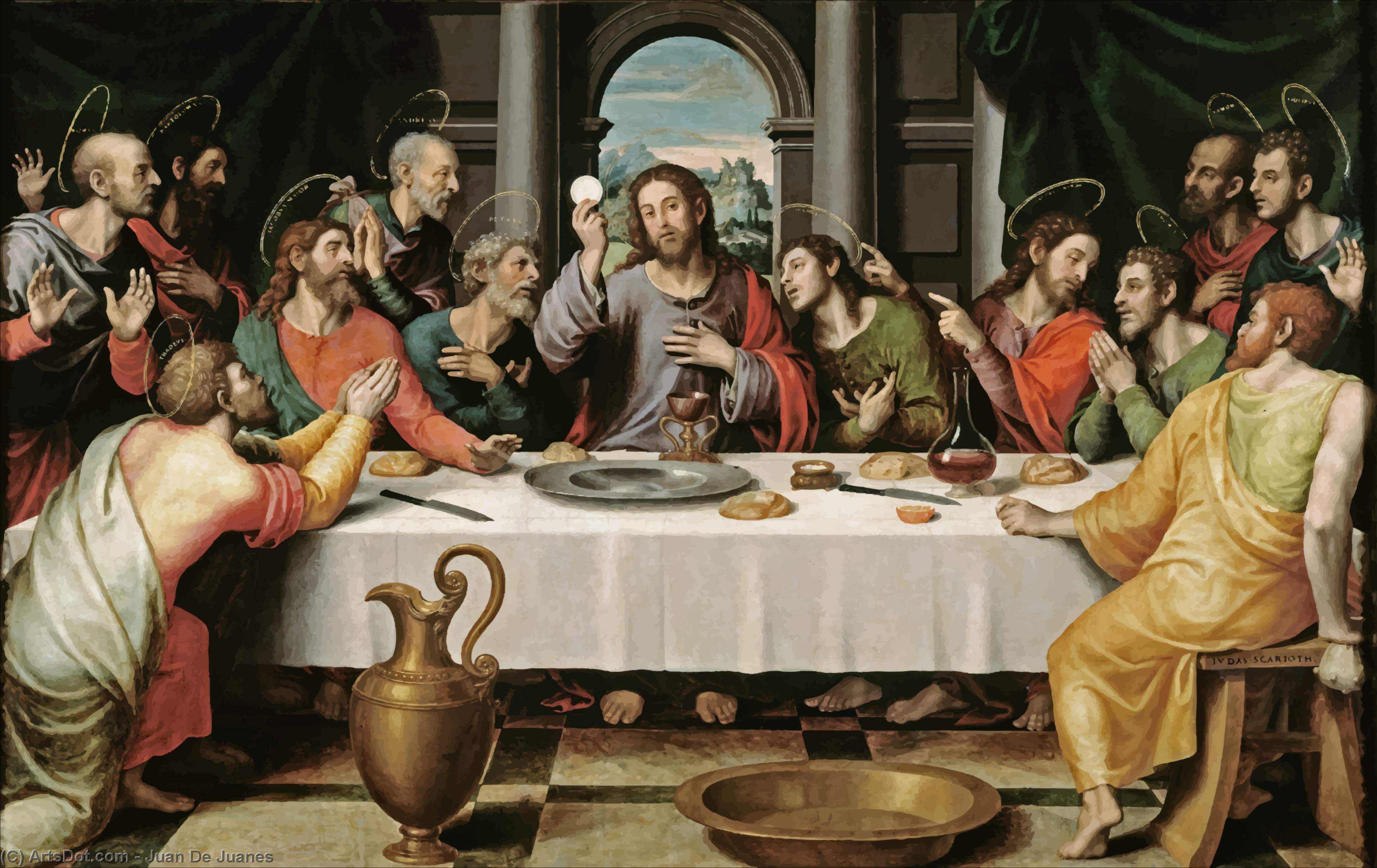 Juan de Juanes - The Last Supper
