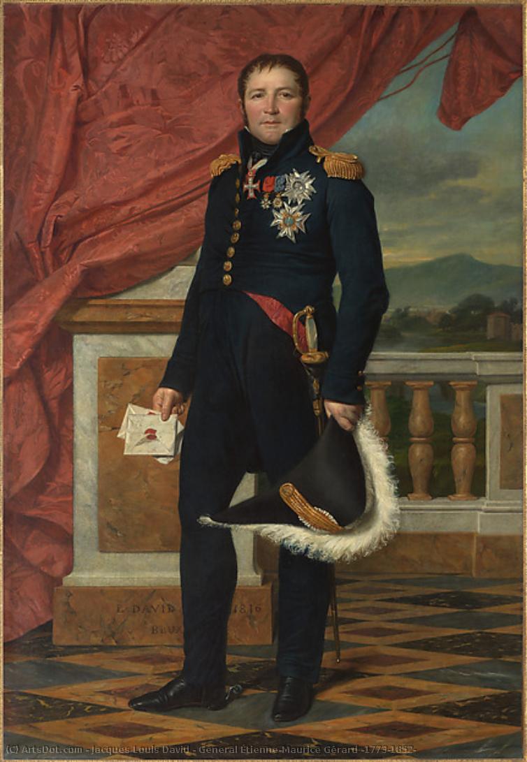 Jacques-Louis David - Generał Étienne-Maurice Gérard (1773–1852)