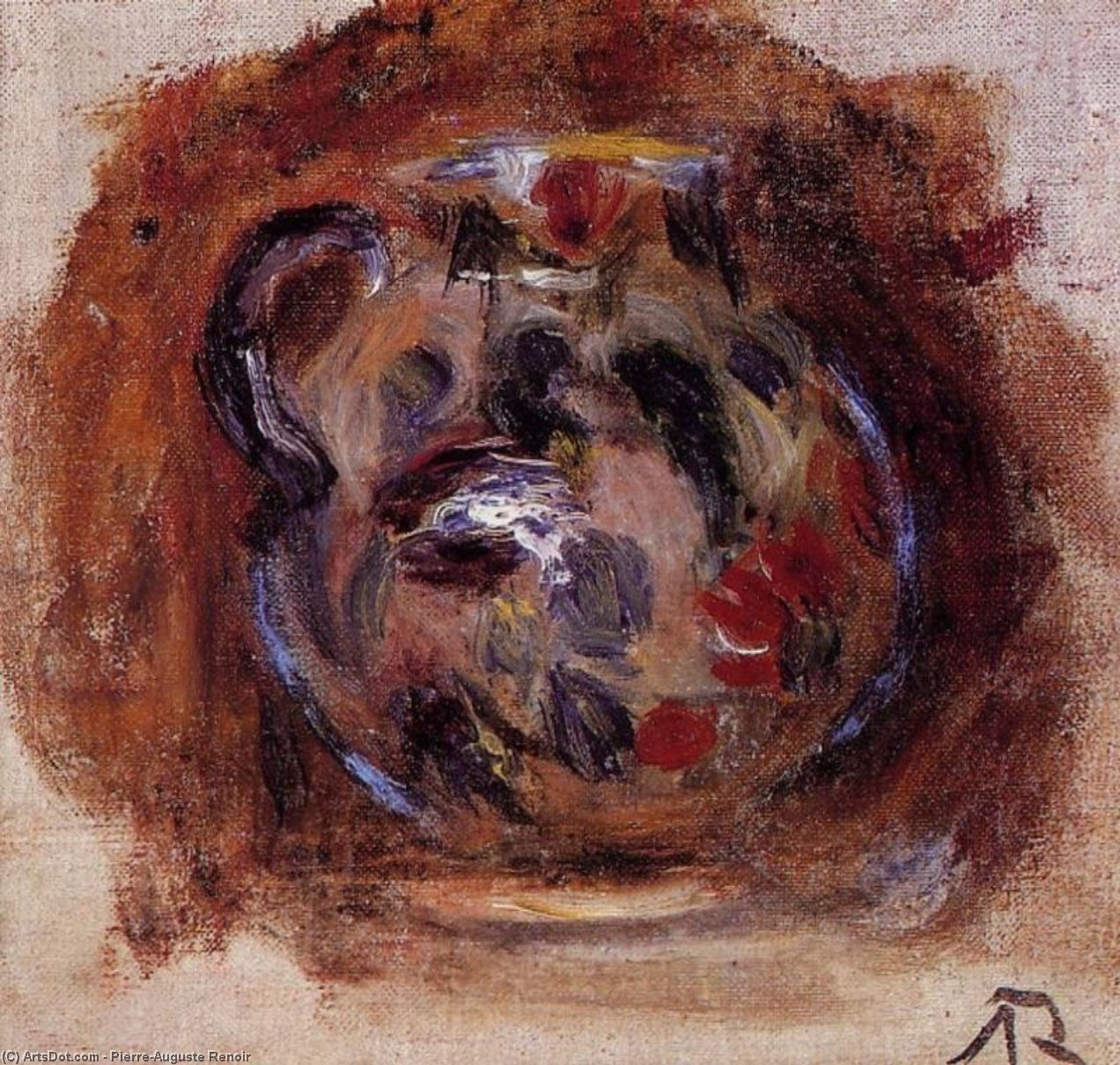 Earthenware Jug — Pierre-auguste Renoir