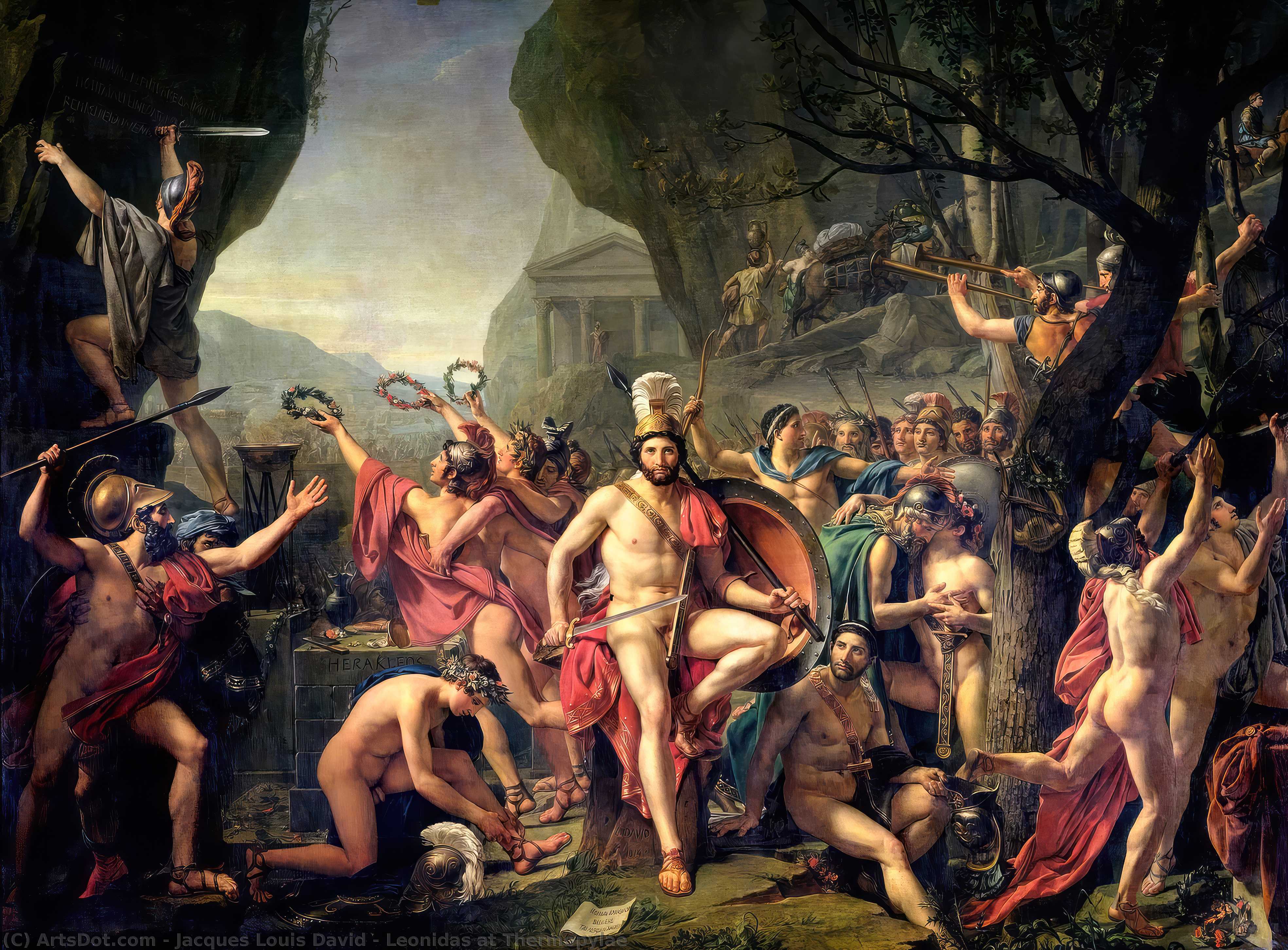 Leonidas przy Termopilach