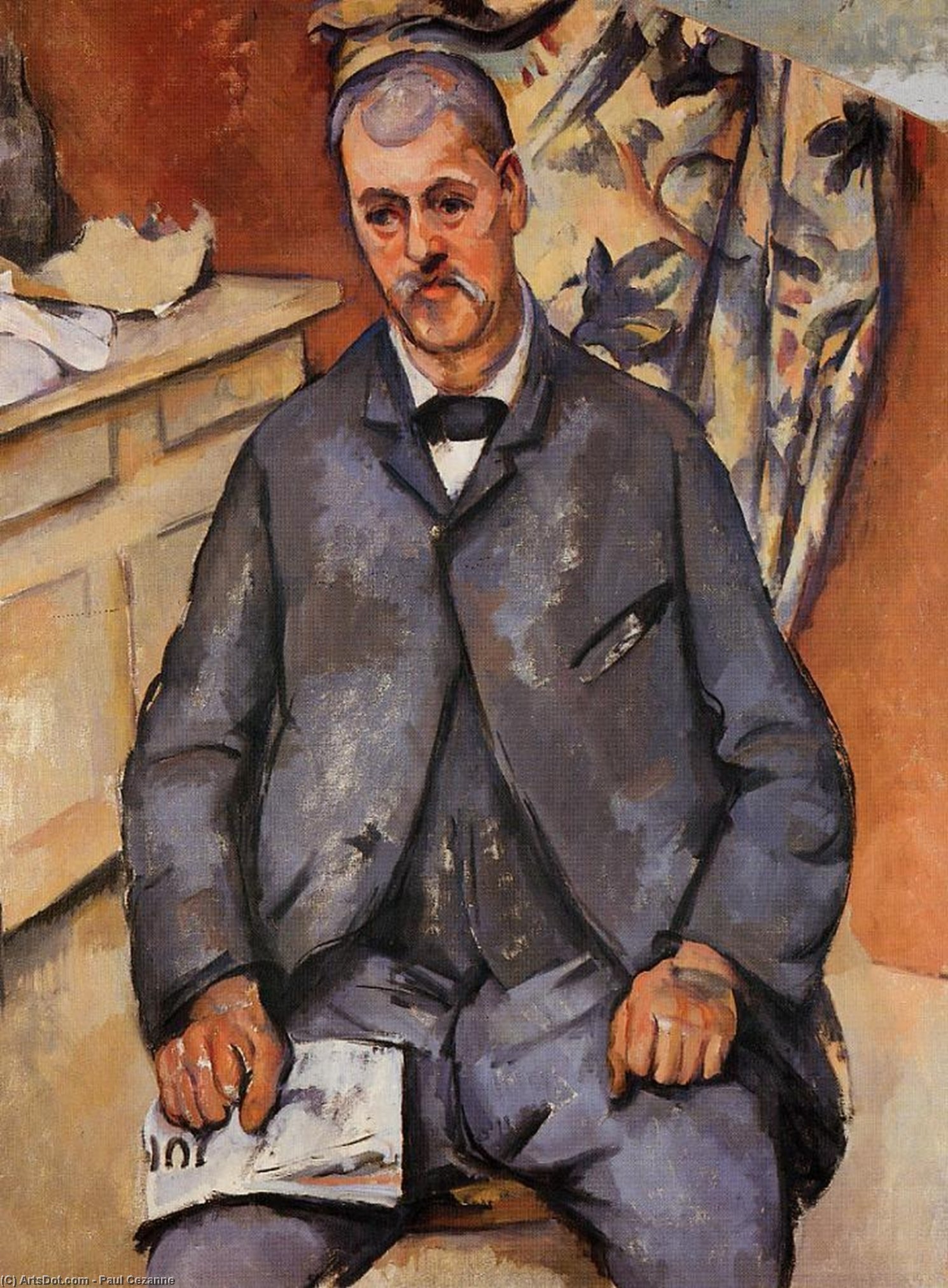 Seduto — Paul Cézanne