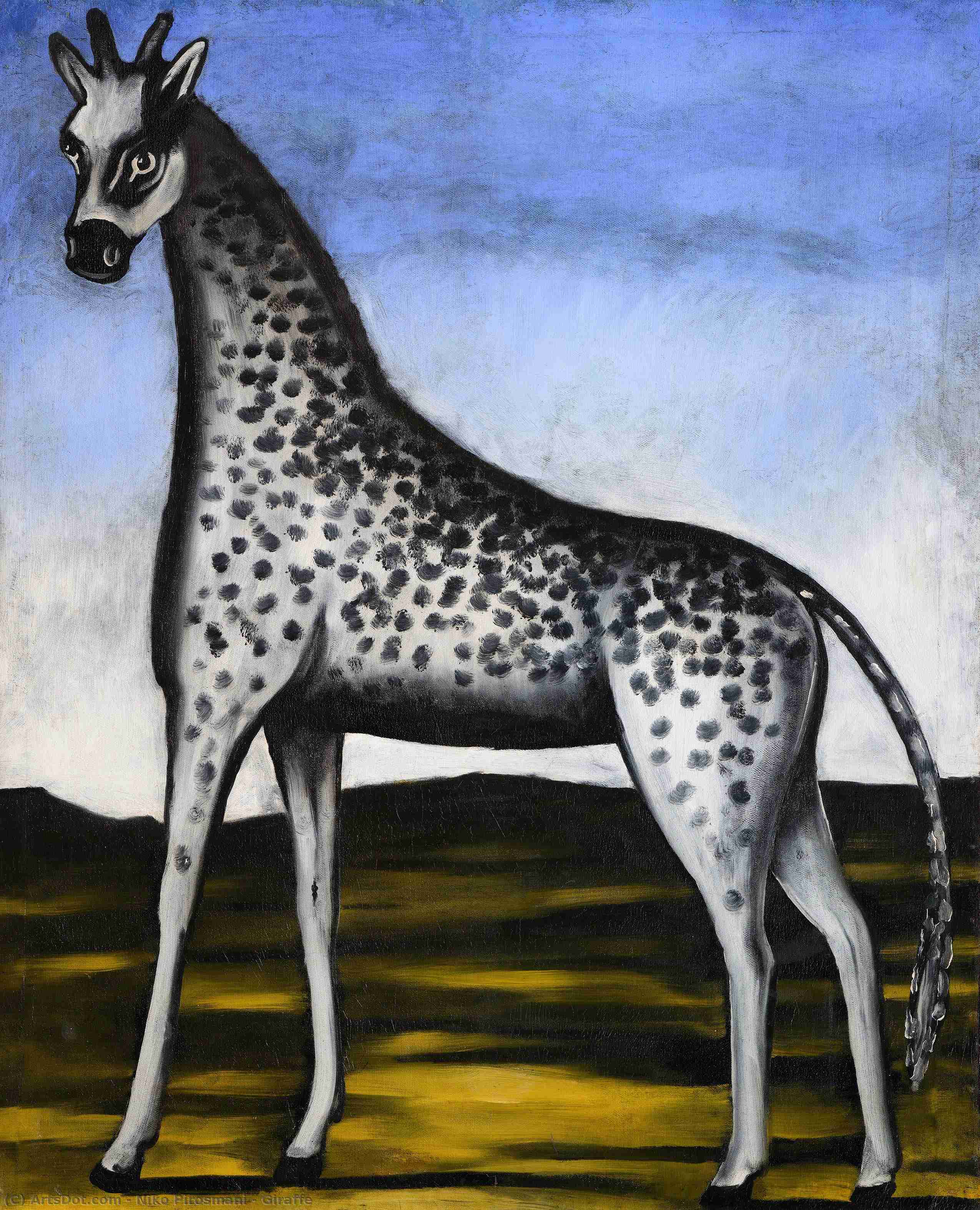 Giraffe — Нико Пиросмани