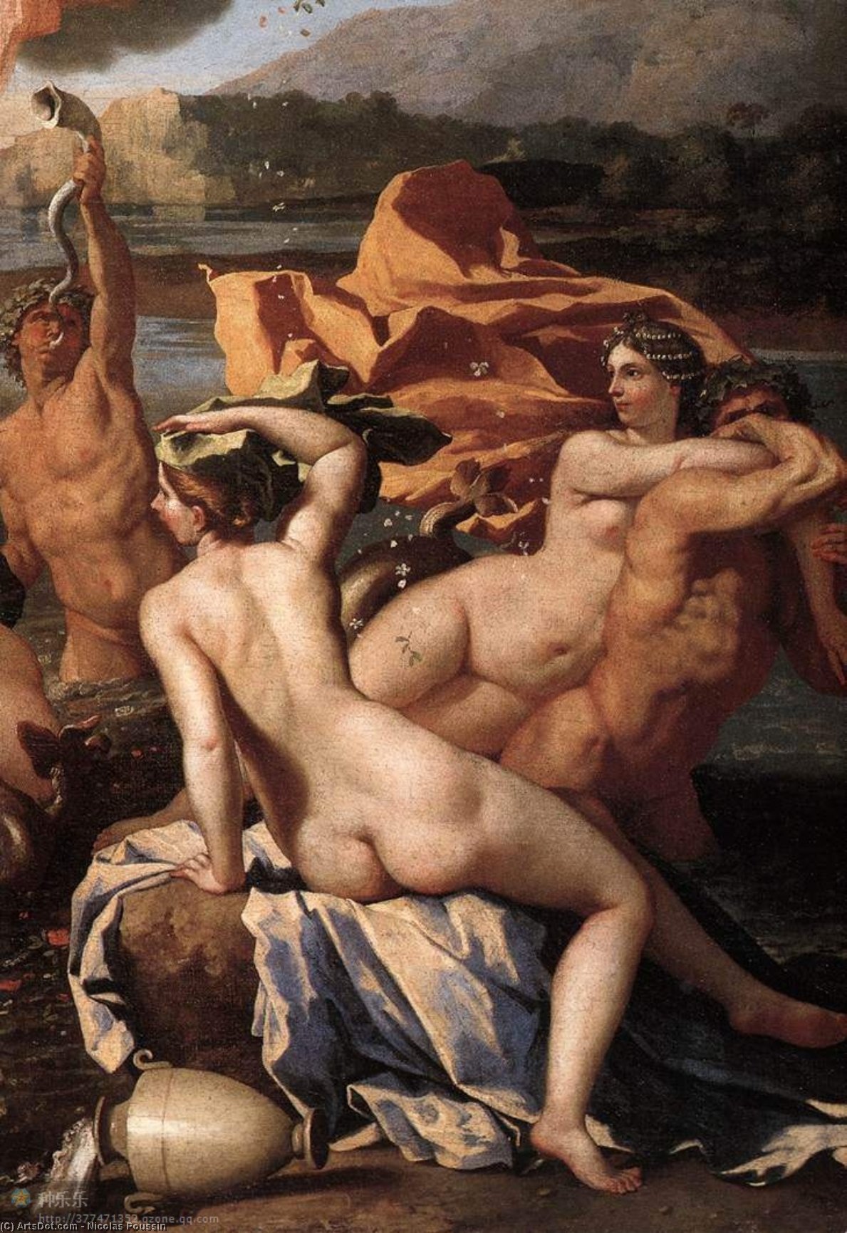 Nicolas Poussin - Neptuni triumf (detail)