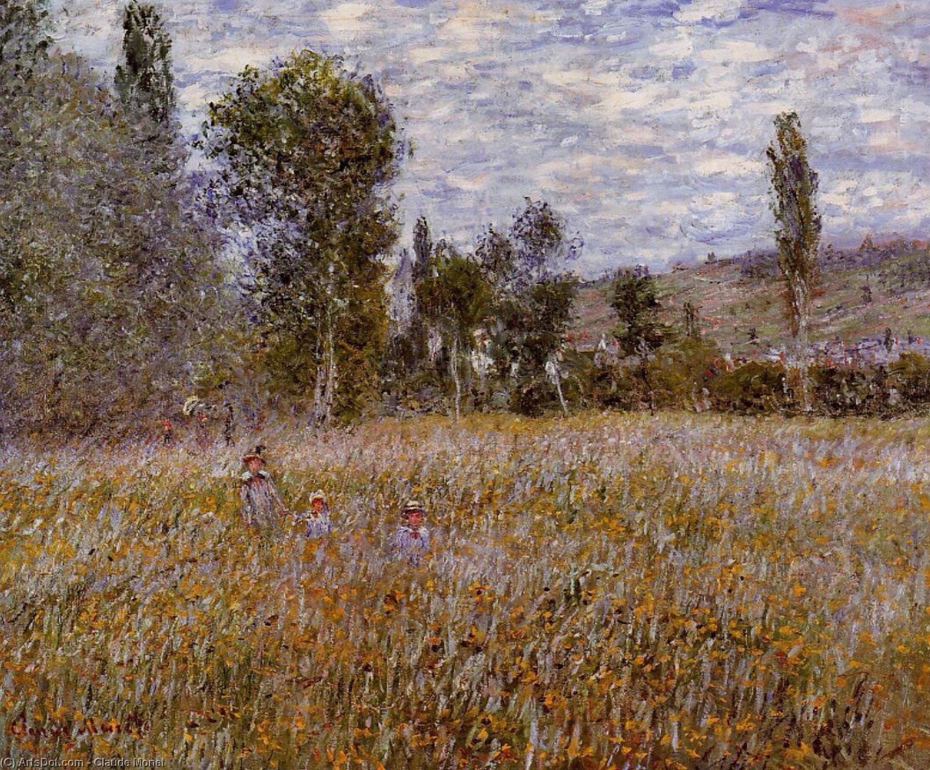 Eine Wiese — Claude Monet