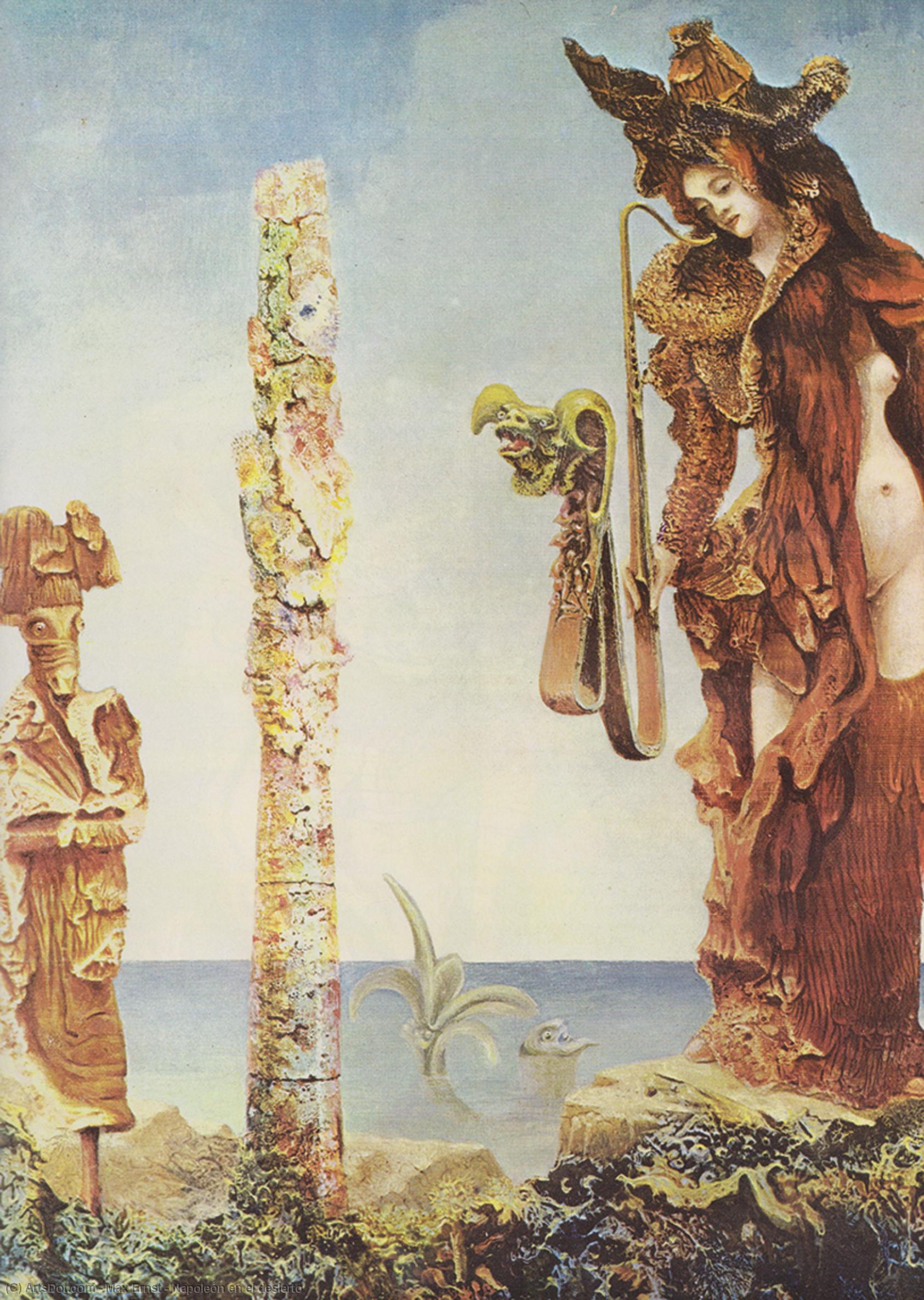 Max Ernst - Napoléon im Wüsten
