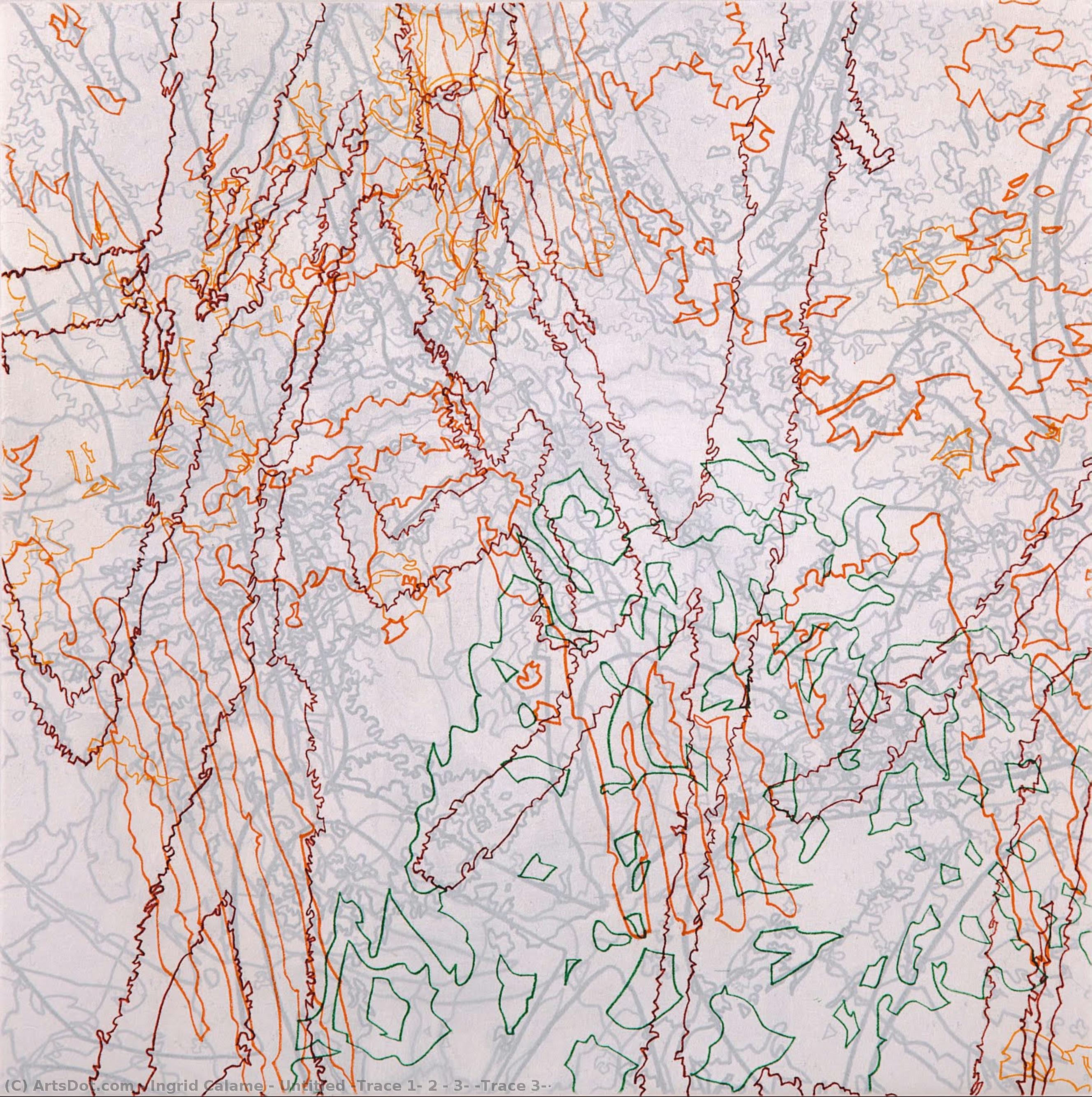 Ingrid Calame - Untitled (Trace 1, 2 & 3) (Trace 3)