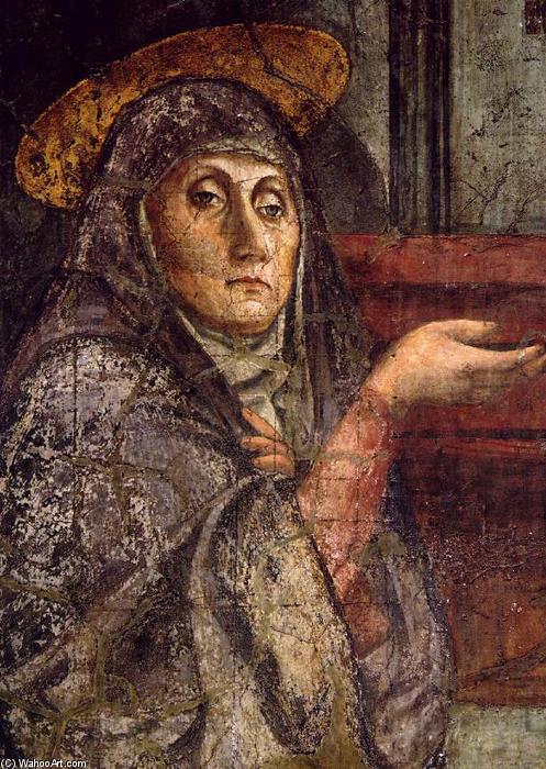 Trinity (detail) — Masaccio