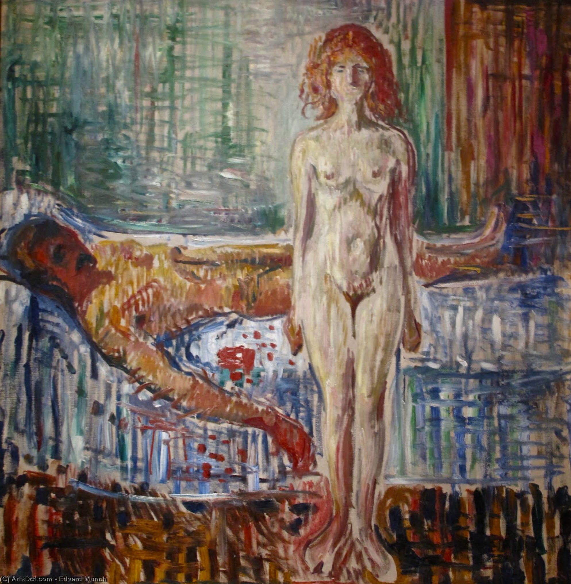 Smrt Marata — Edvard Munch