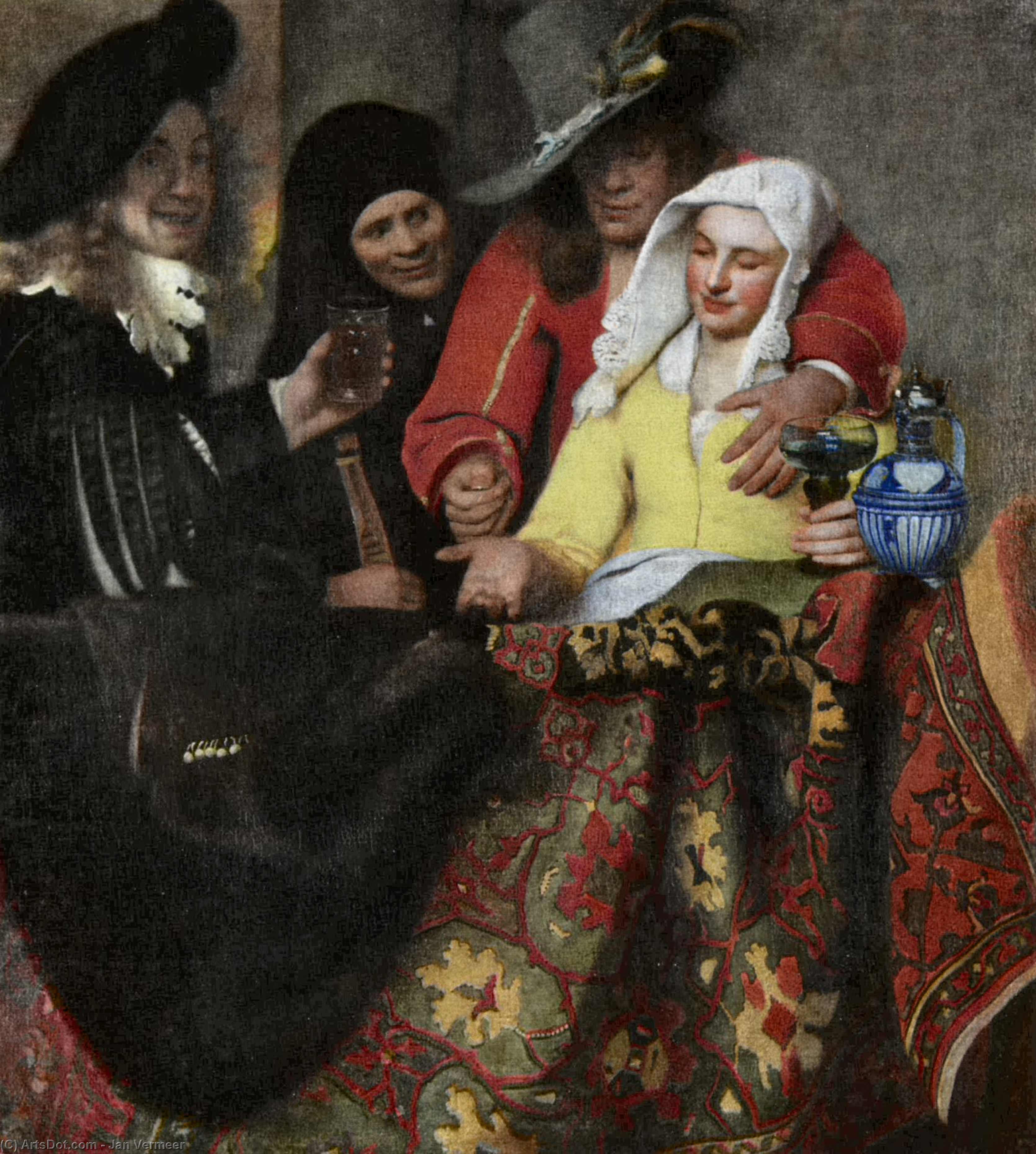 Johannes Vermeer - La Procuressa