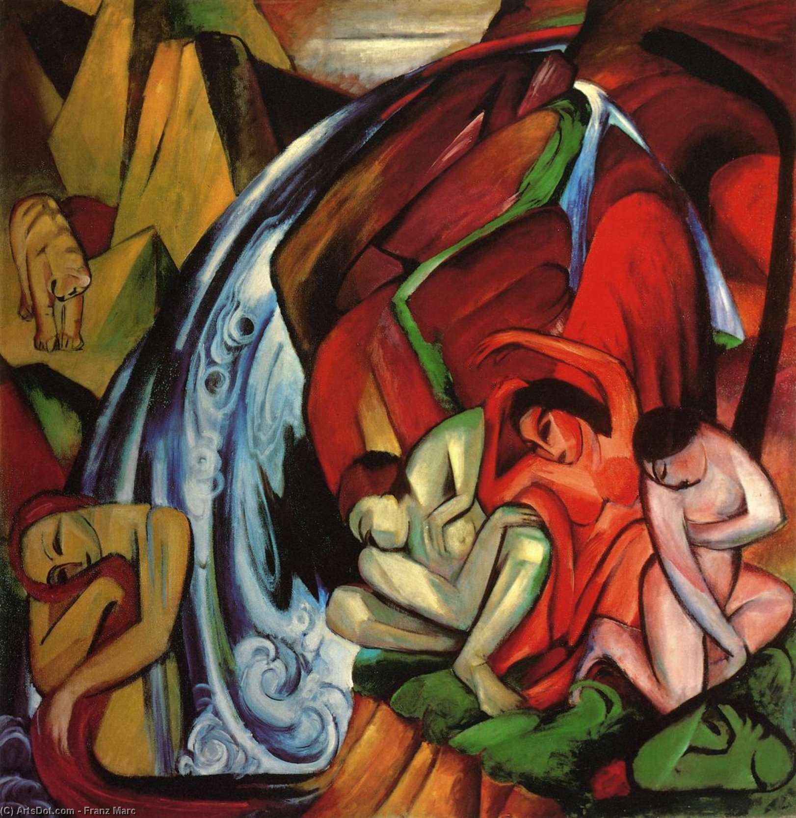 The Waterfall — Φρανς Μάρκ
