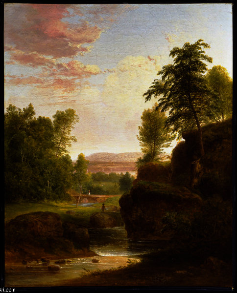 View Toward The Hudson River — Thomas Doughty
