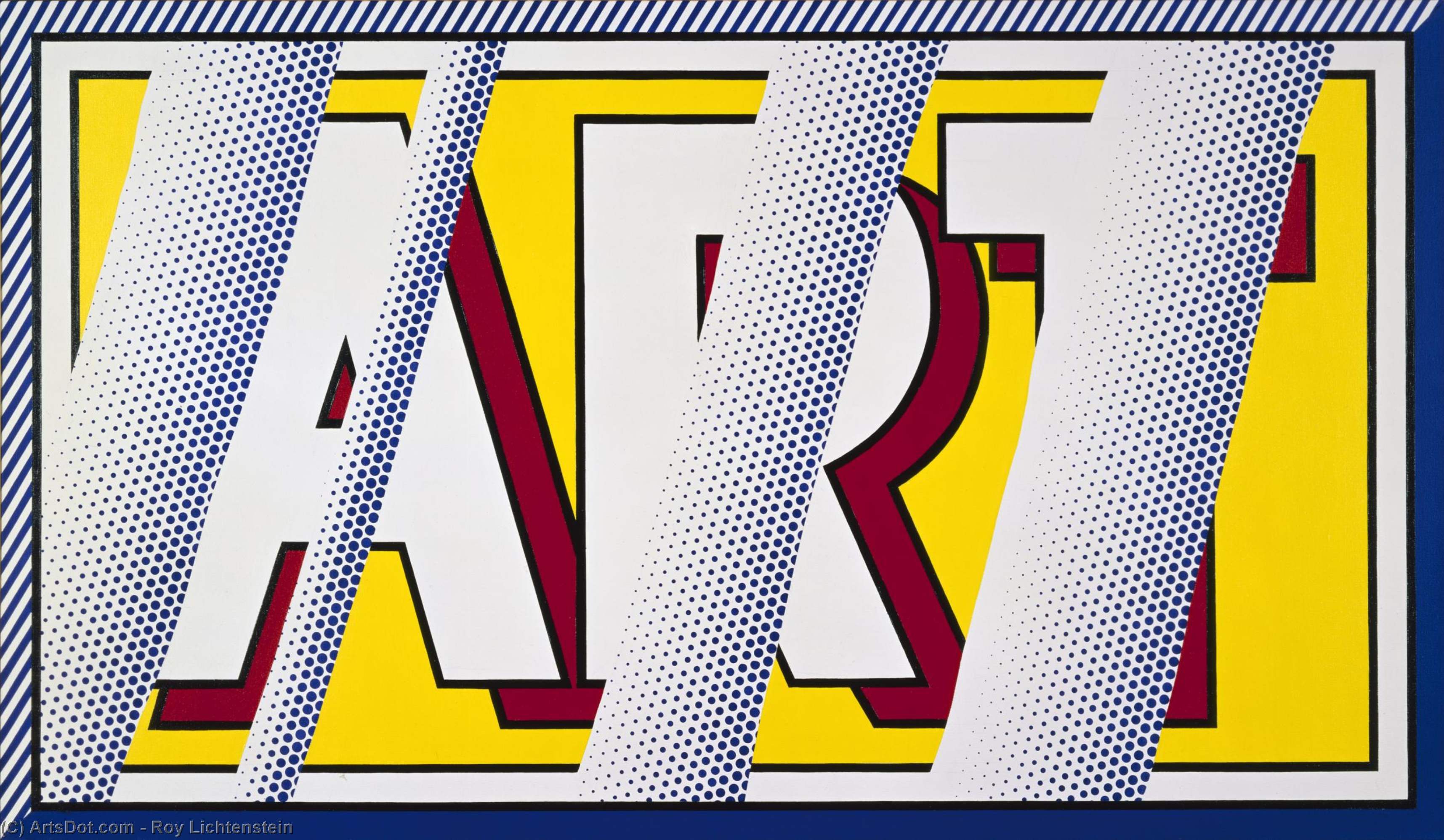 Roy Lichtenstein - Reflections Art