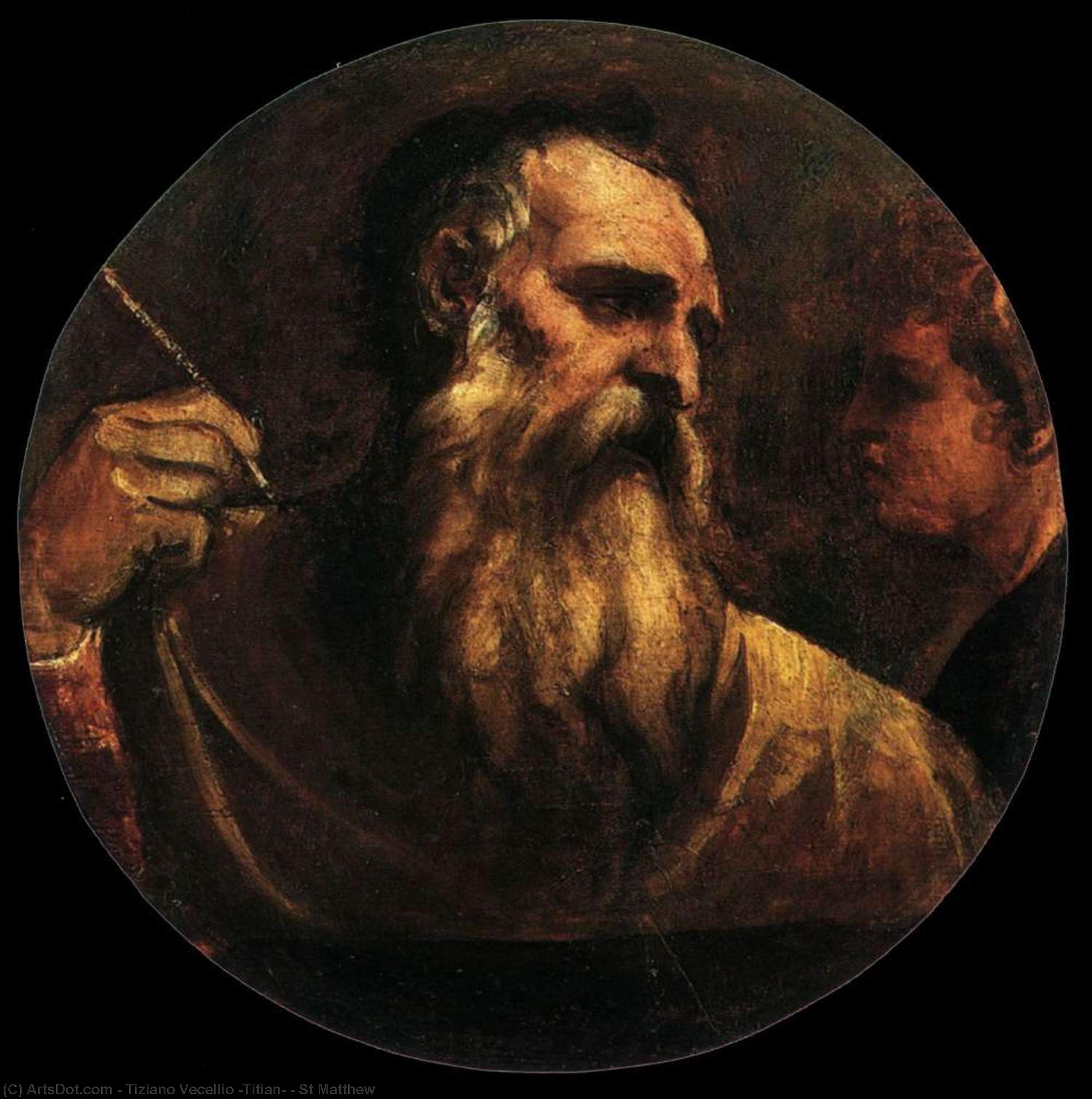St Matthew — Тіціан