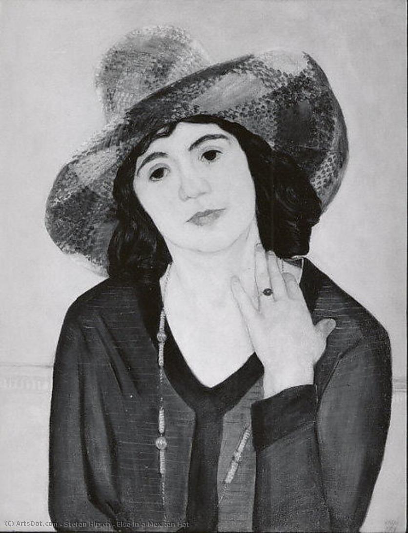 Stefan Hirsch - Elsa in a Mexican Hat