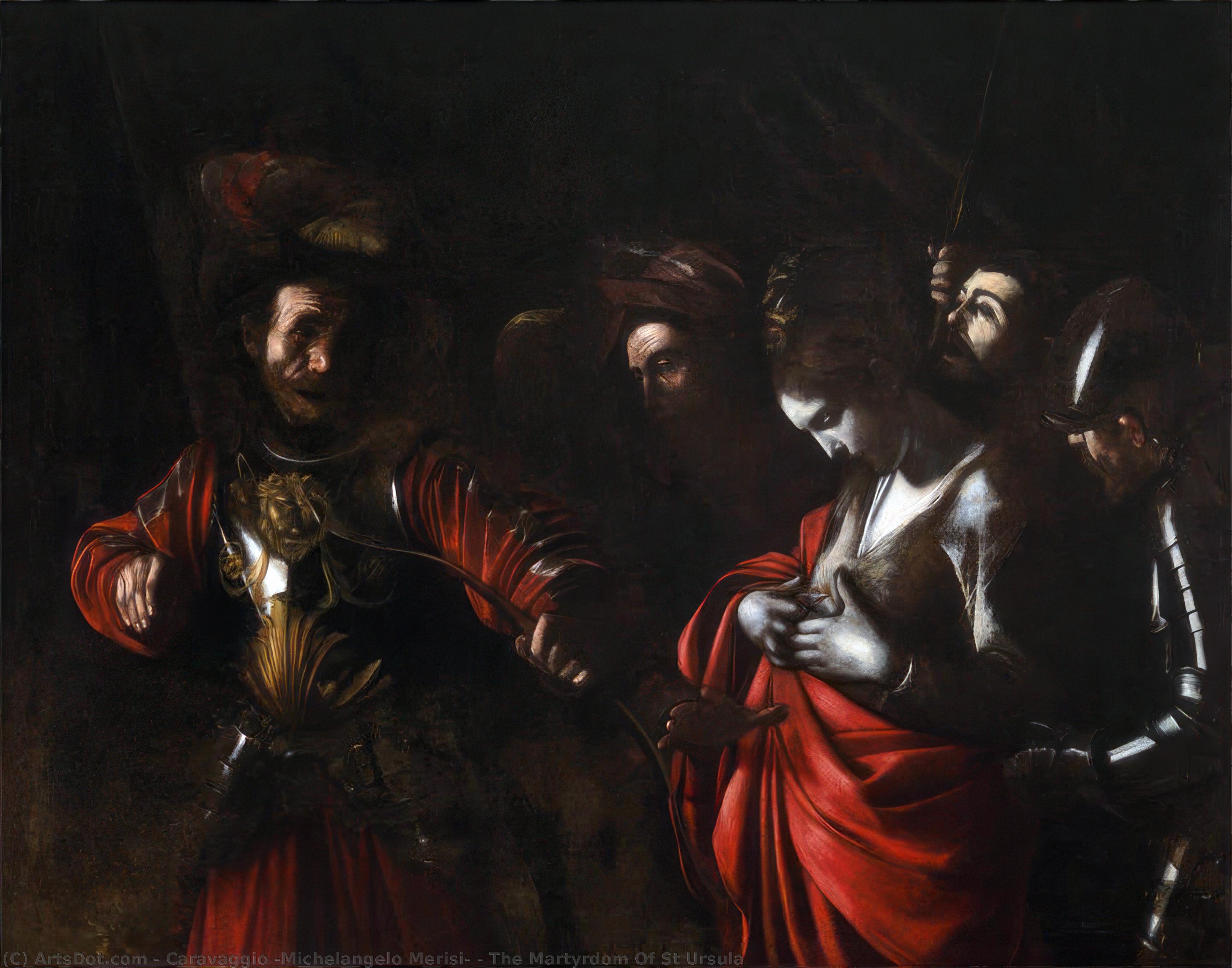 Caravaggio - Martirio di Sant'Orsola