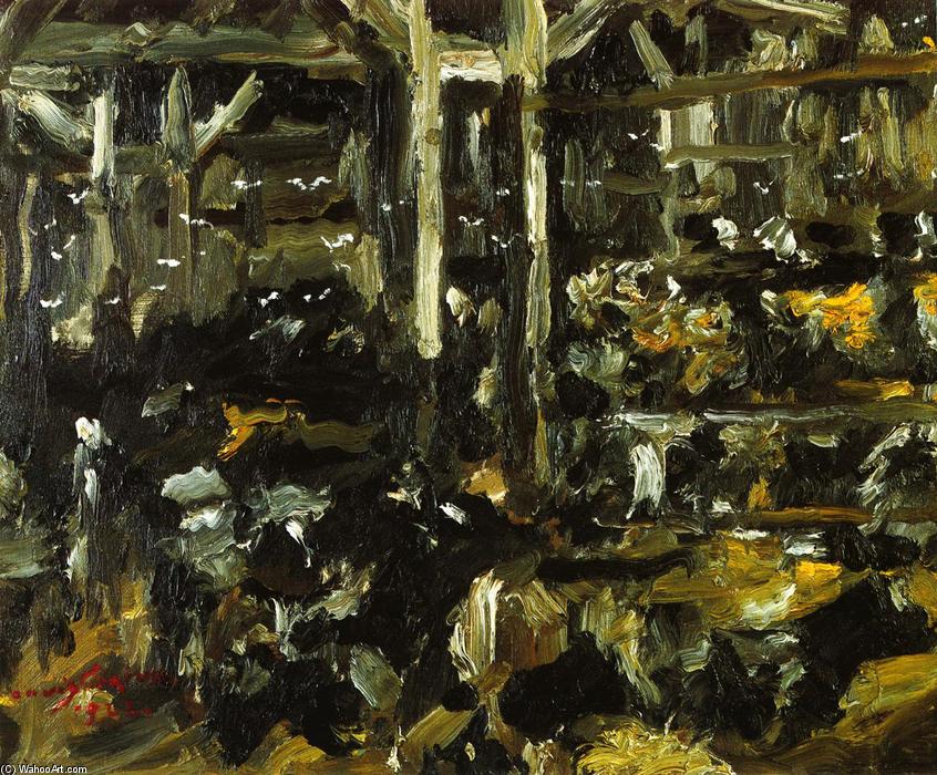 Cowshed — Lovis Corinth
